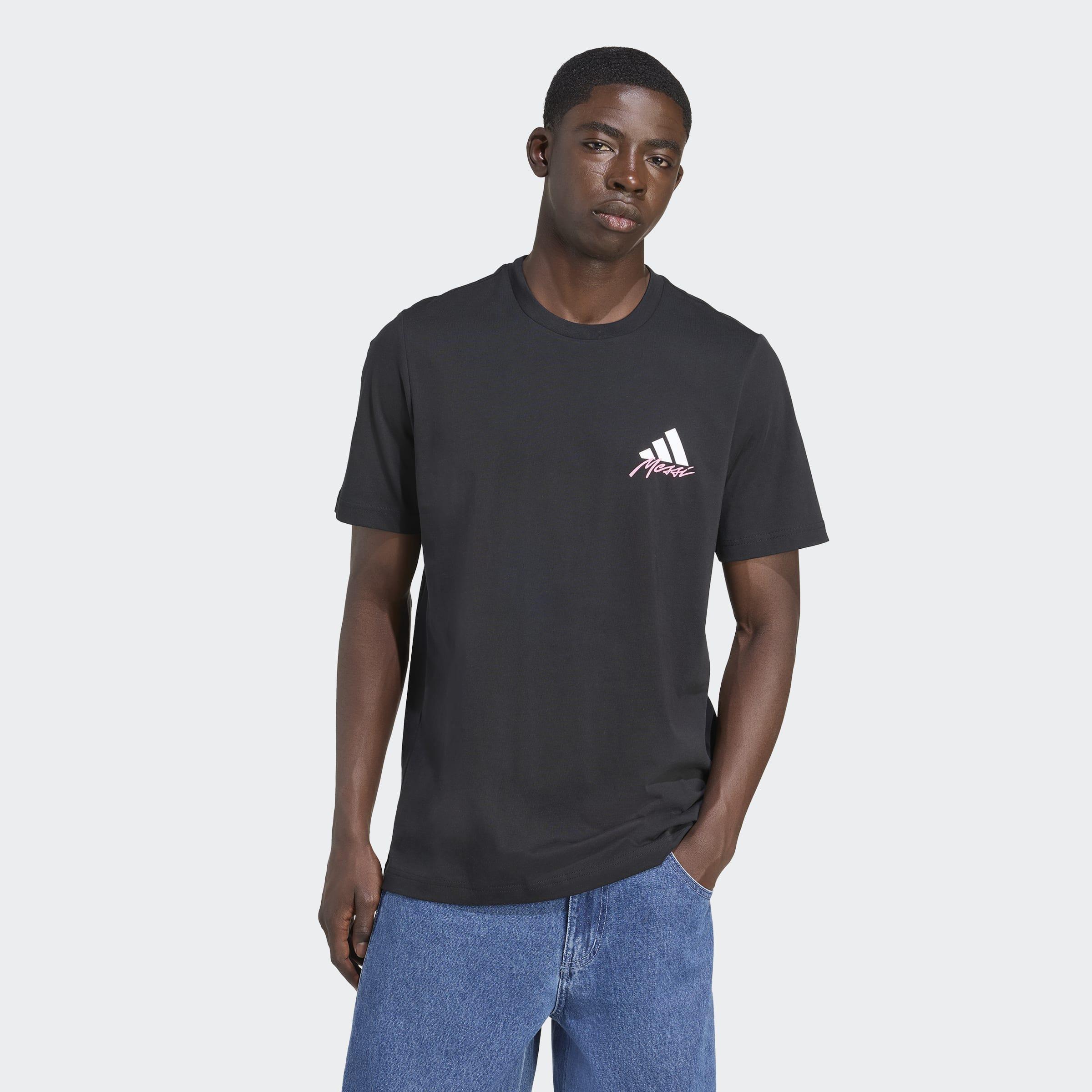 Messi Icon Graphic T-Shirt, Black, A901_ONE, large image number 4