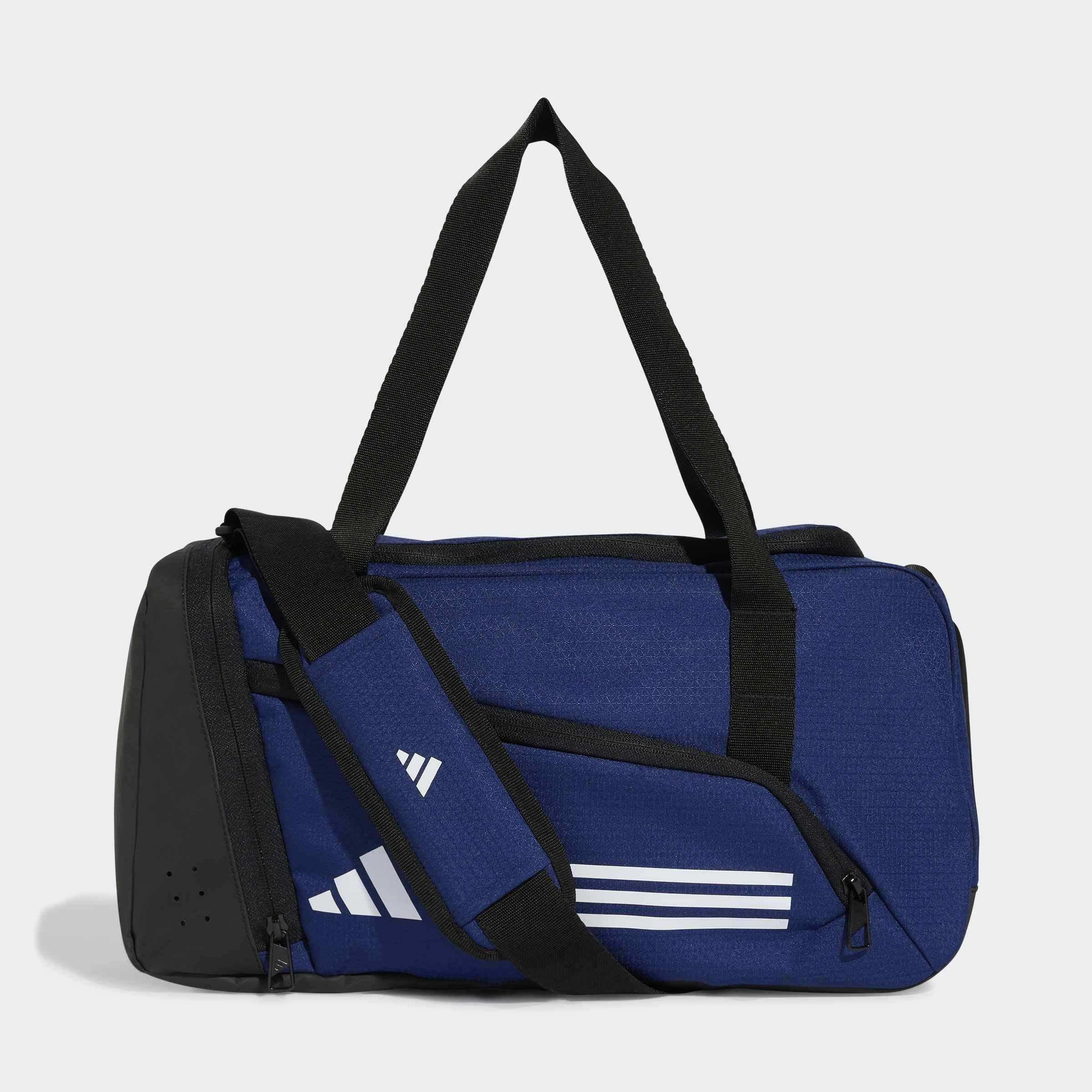 Unisex Essentials 3-Stripes Duffel Bag Xsmall, Blue, A901_ONE, large image number 2
