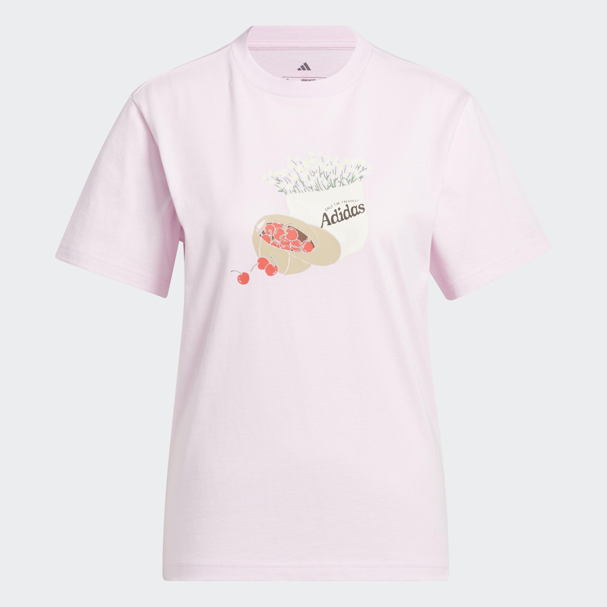 Farmers Market Graphic T-Shirt, Pink