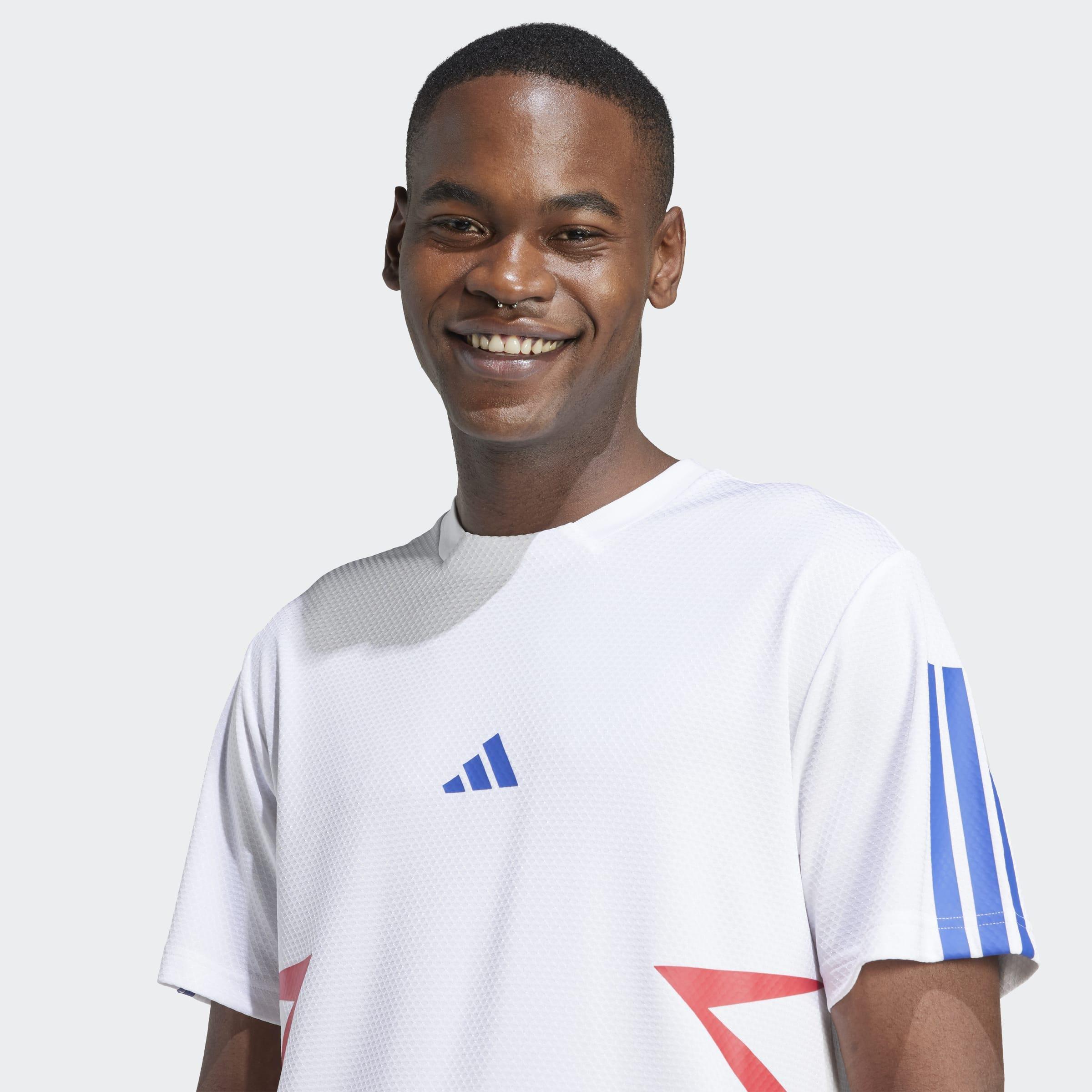 House Of Tiro Colourblock T-Shirt, White