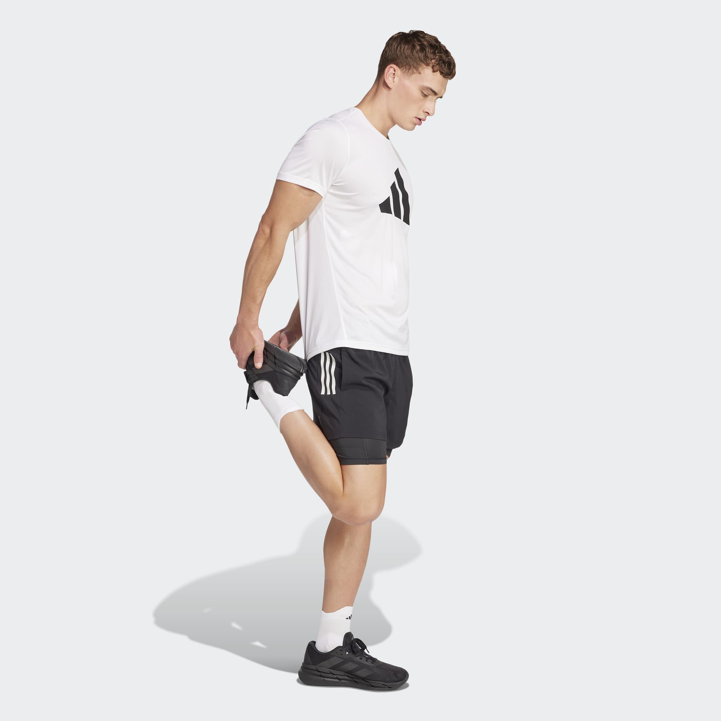 Own The Run Climacool 2-In-1 5-Pocket Shorts, Black, A901_ONE, large image number 5