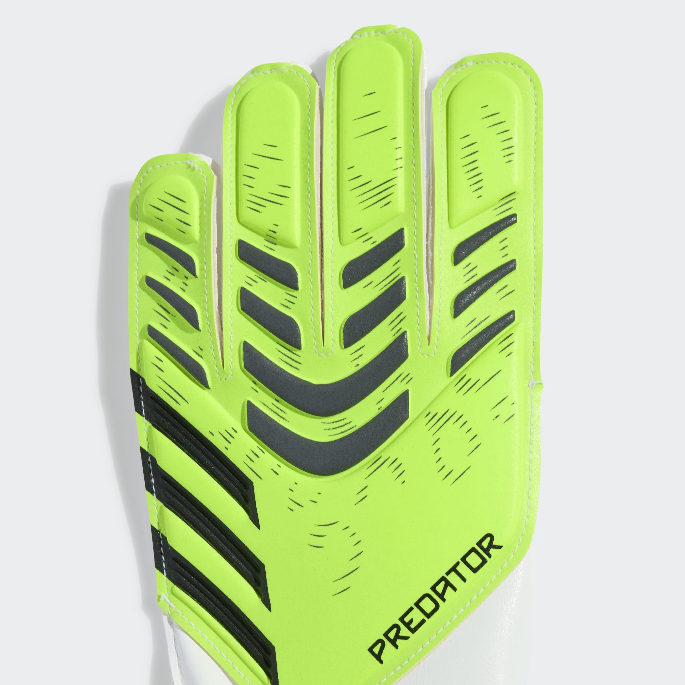Kids Unisex Predator Training Goalkeeper Gloves, Green