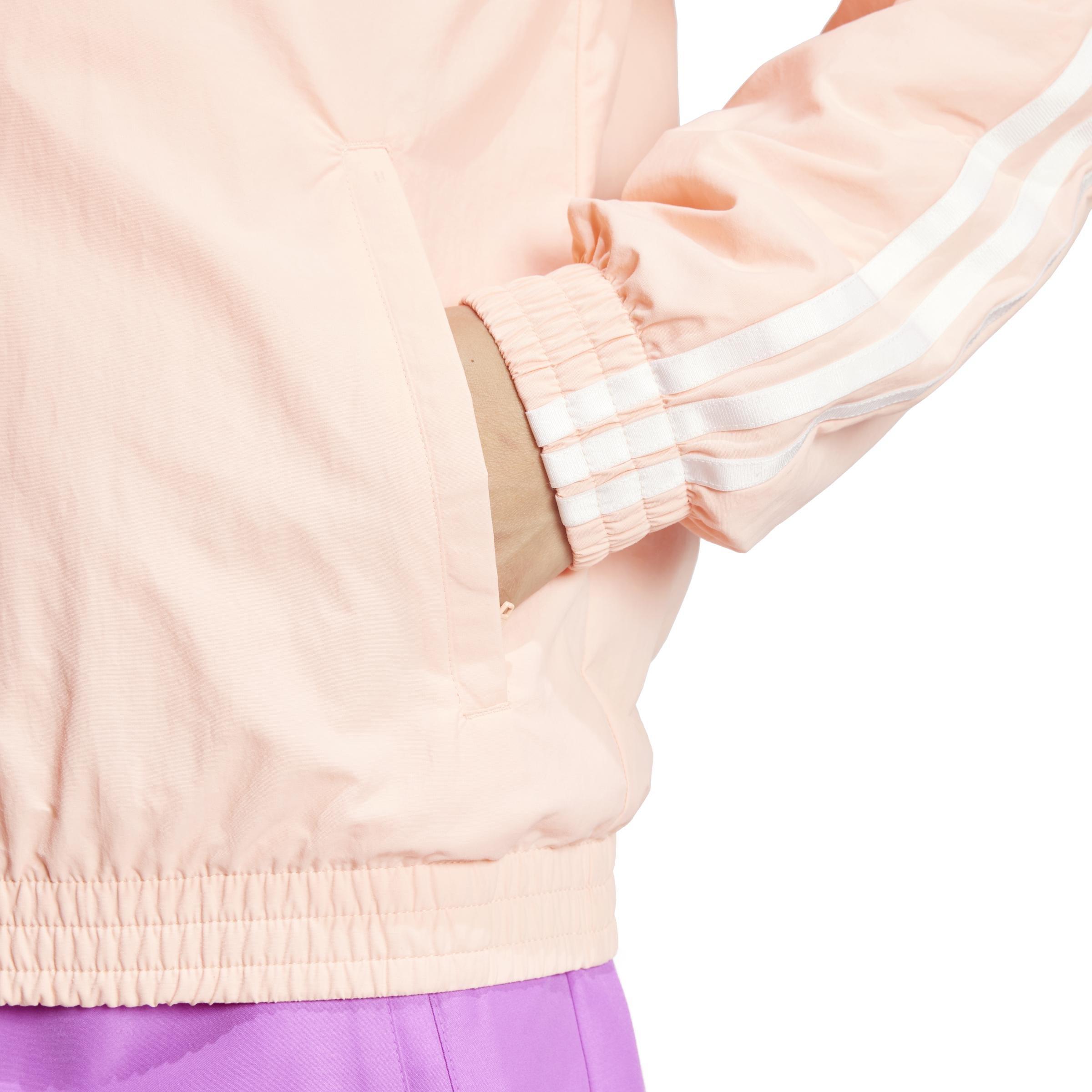 adidas Originals Woven Track Top, Pink, A901_ONE, large image number 5