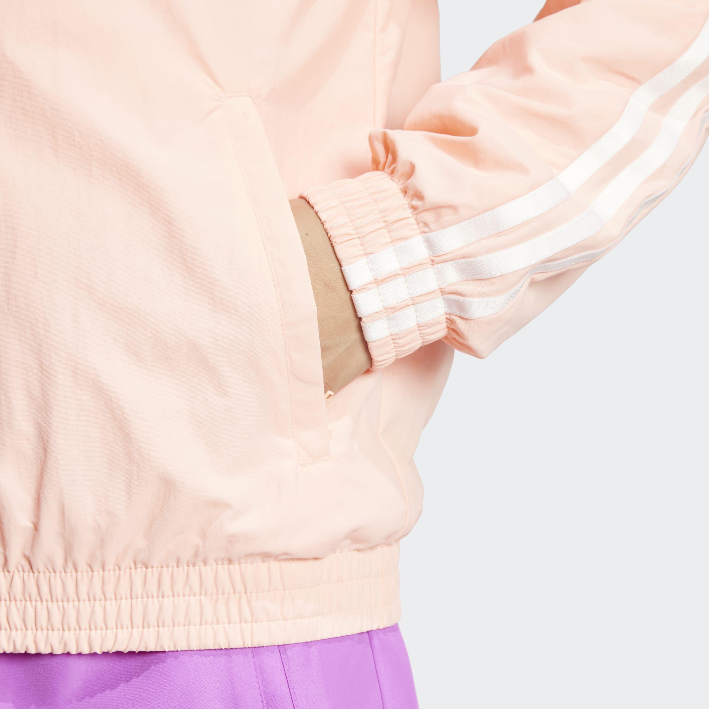 adidas Originals Woven Track Top, Pink, A901_ONE, large image number 7