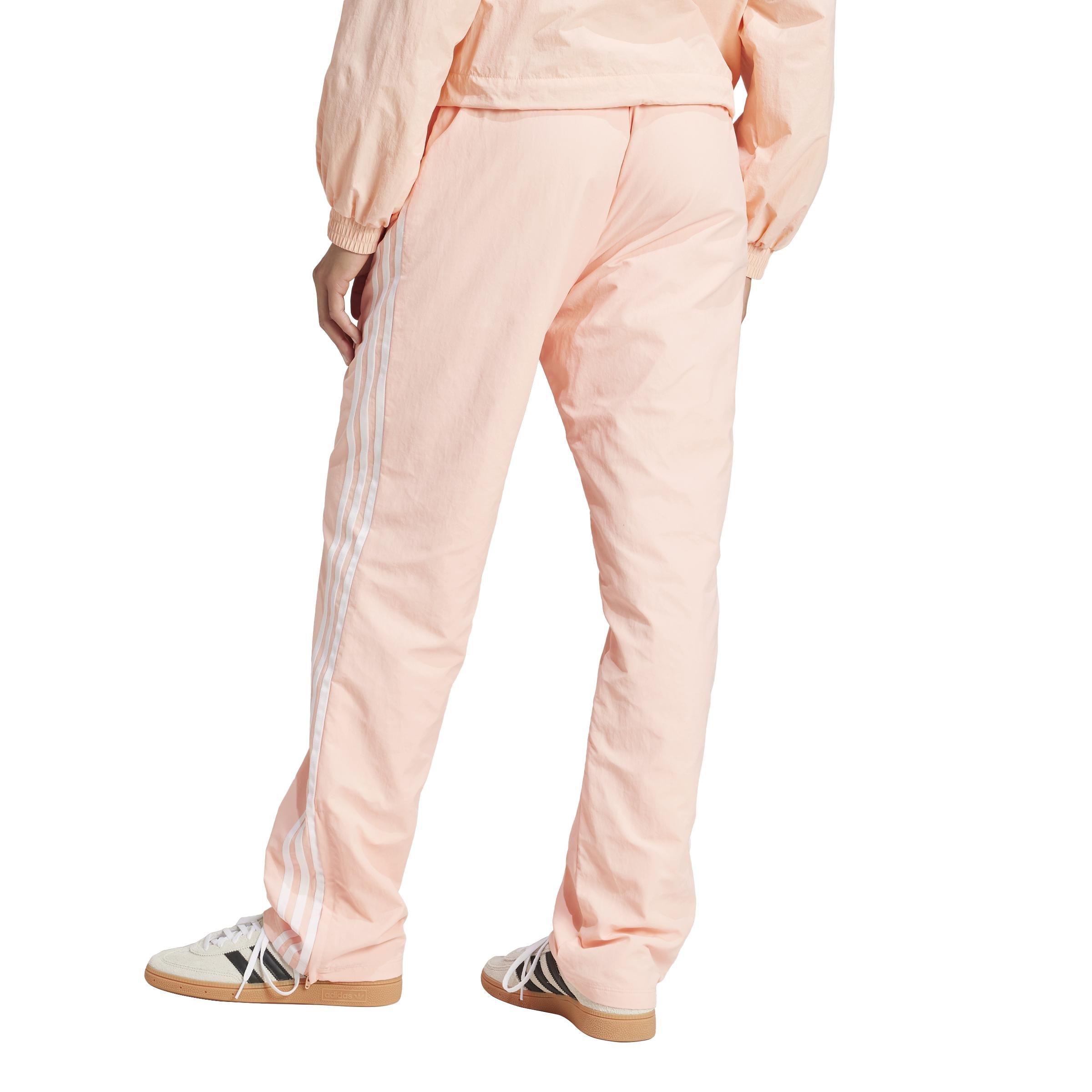 adidas Originals Woven Track Tracksuit Bottoms, Pink, A901_ONE, large image number 3