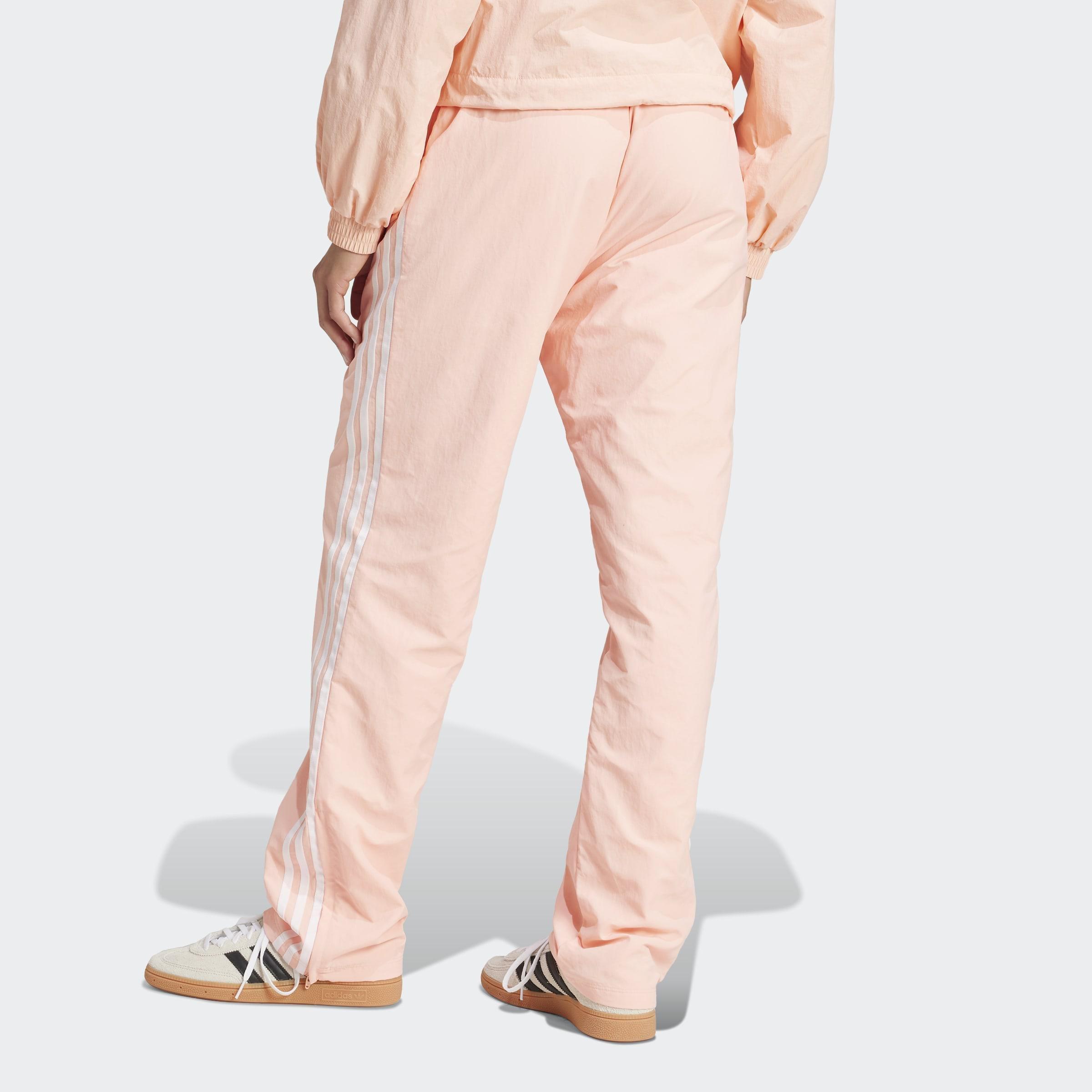 adidas Originals Woven Track Tracksuit Bottoms, Pink, A901_ONE, large image number 4