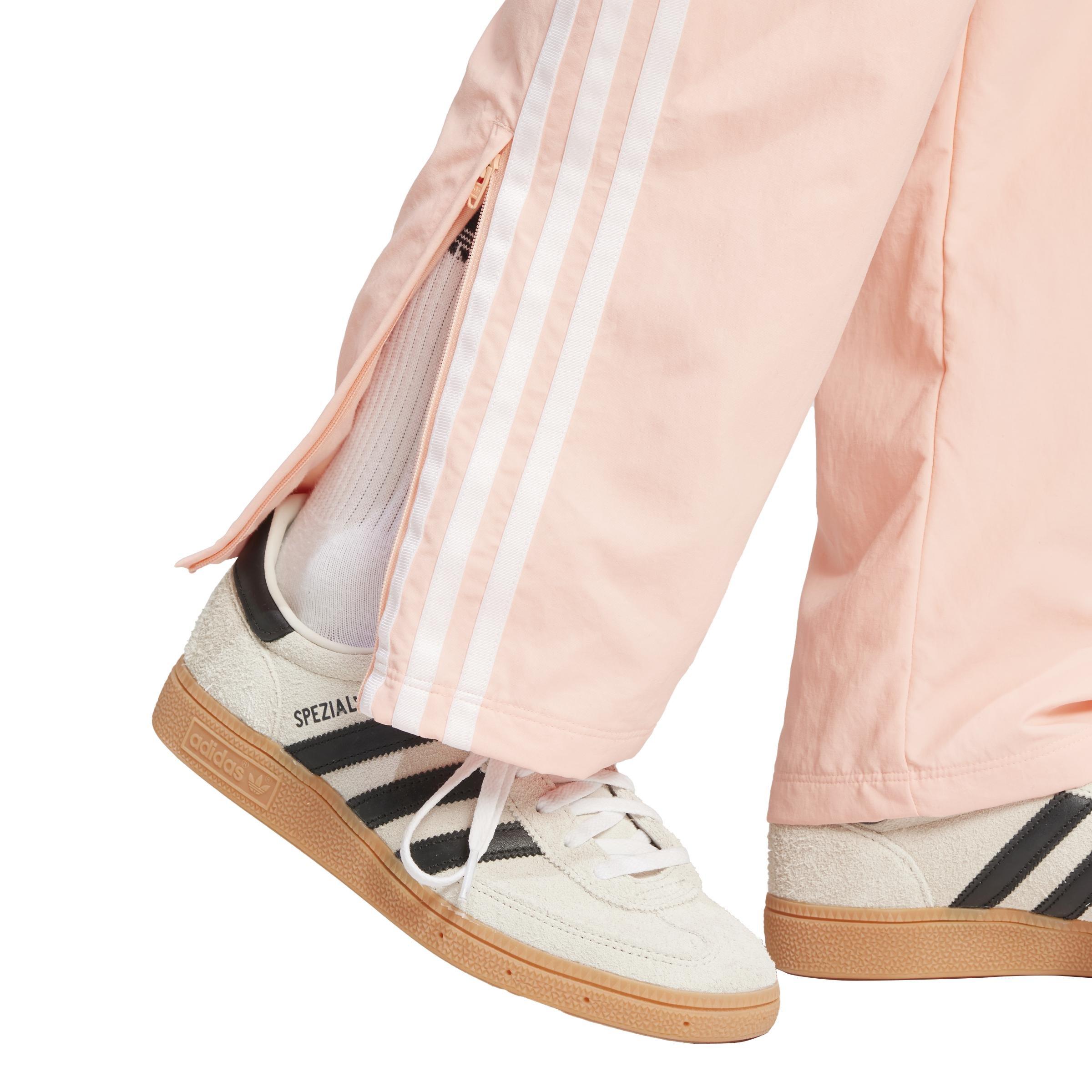 adidas Originals Woven Track Tracksuit Bottoms, Pink, A901_ONE, large image number 6