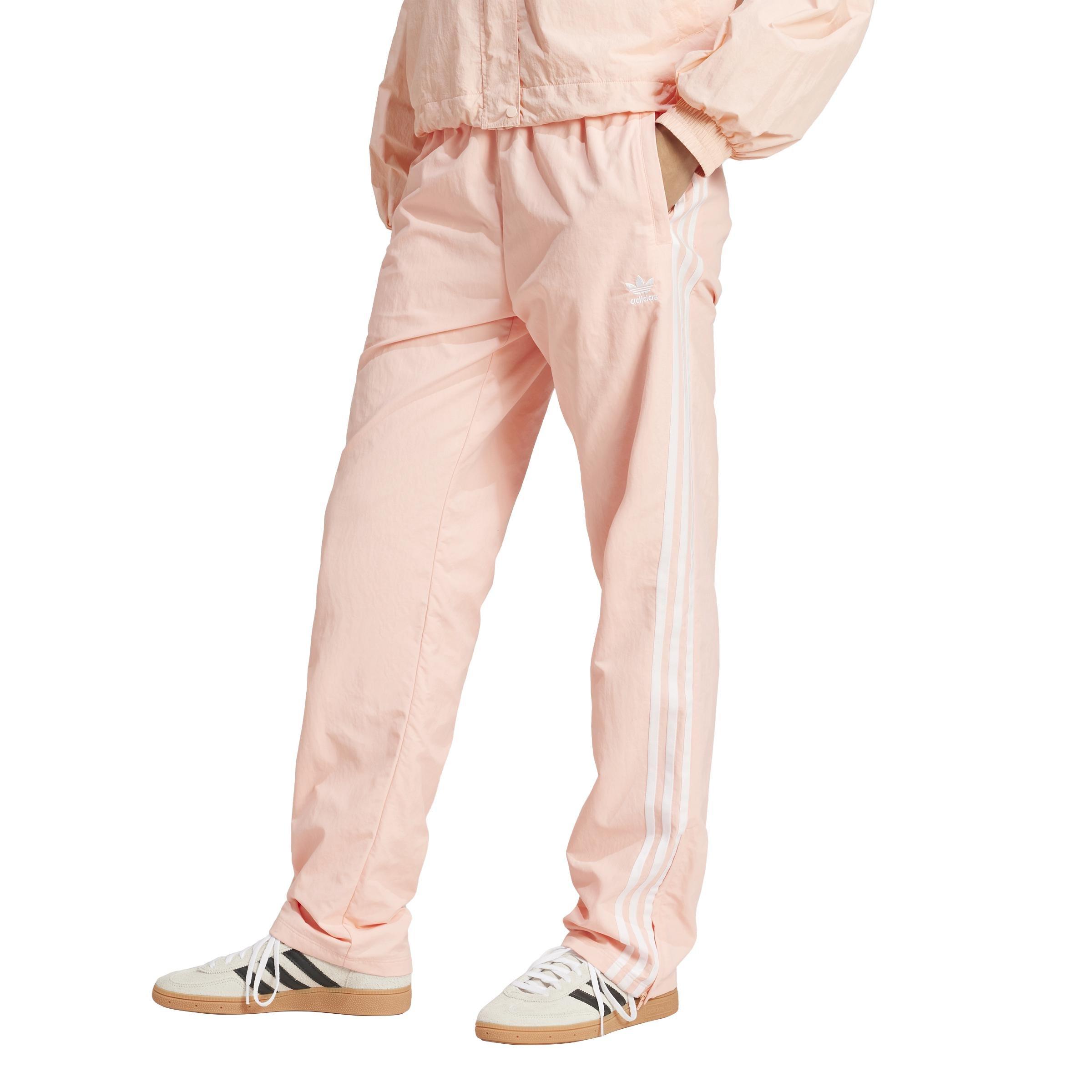 adidas Originals Woven Track Tracksuit Bottoms, Pink, A901_ONE, large image number 11