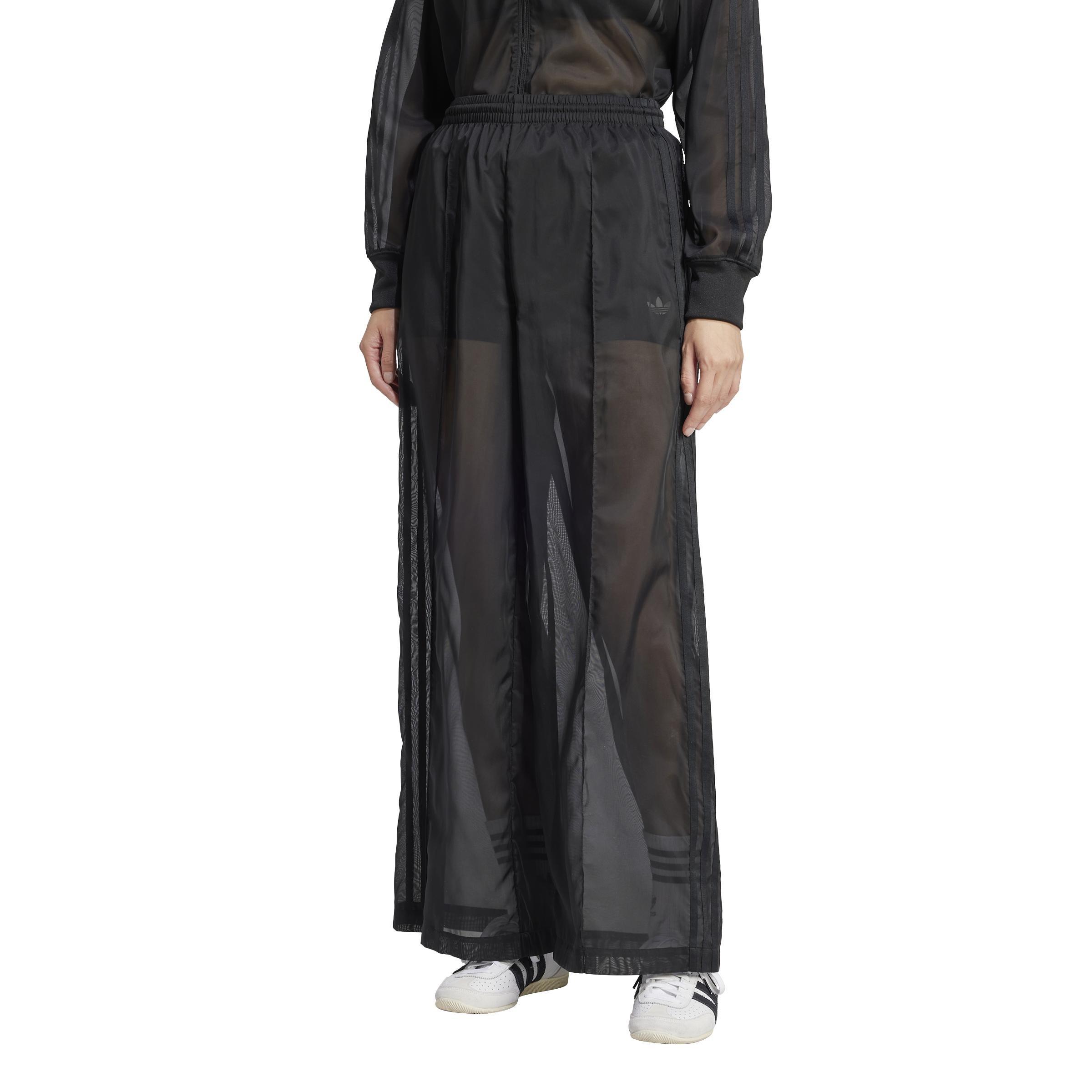 Adicolor Sheer Track Tracksuit Bottoms, Black, A901_ONE, large image number 10