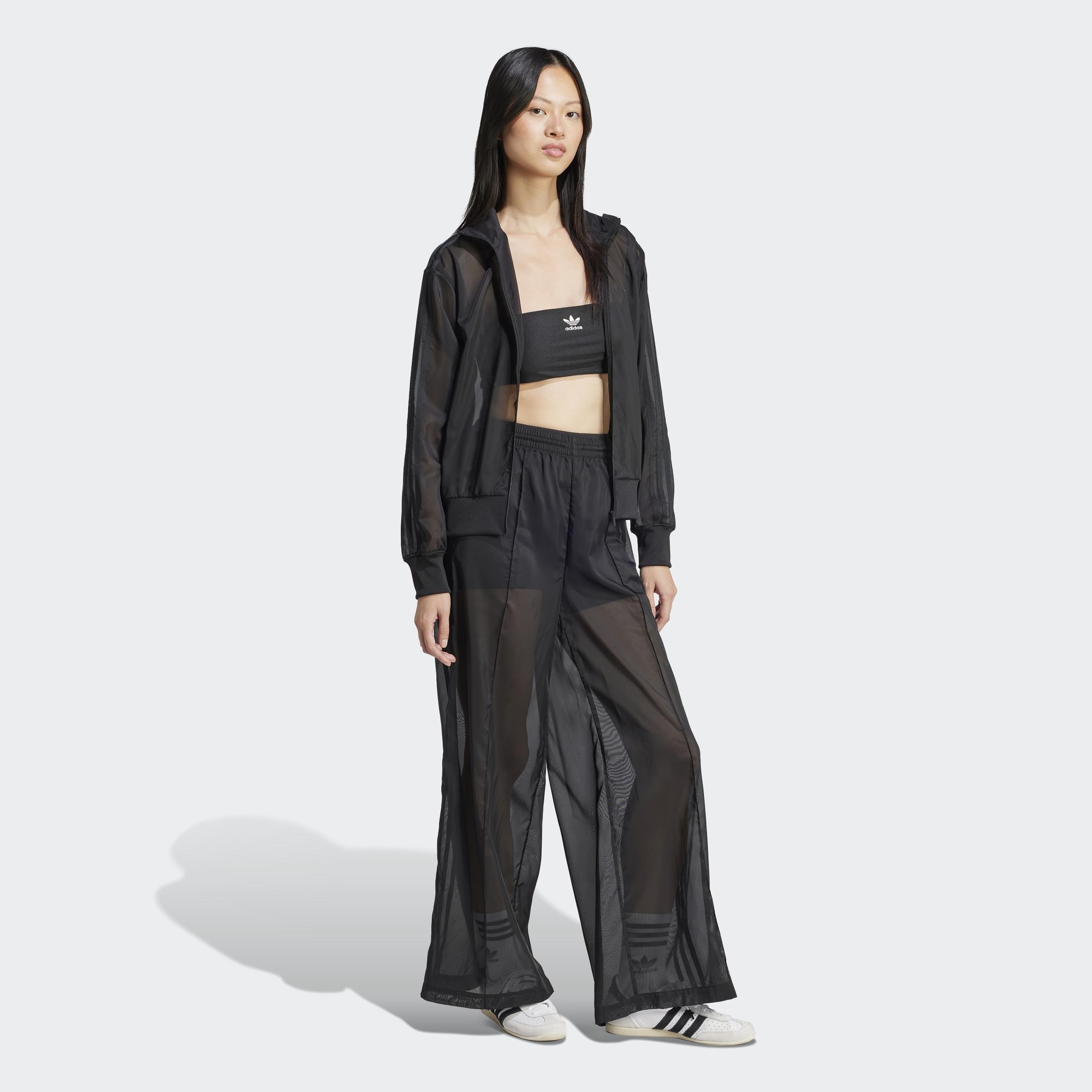 Adicolor Sheer Track Tracksuit Bottoms, Black, A901_ONE, large image number 11