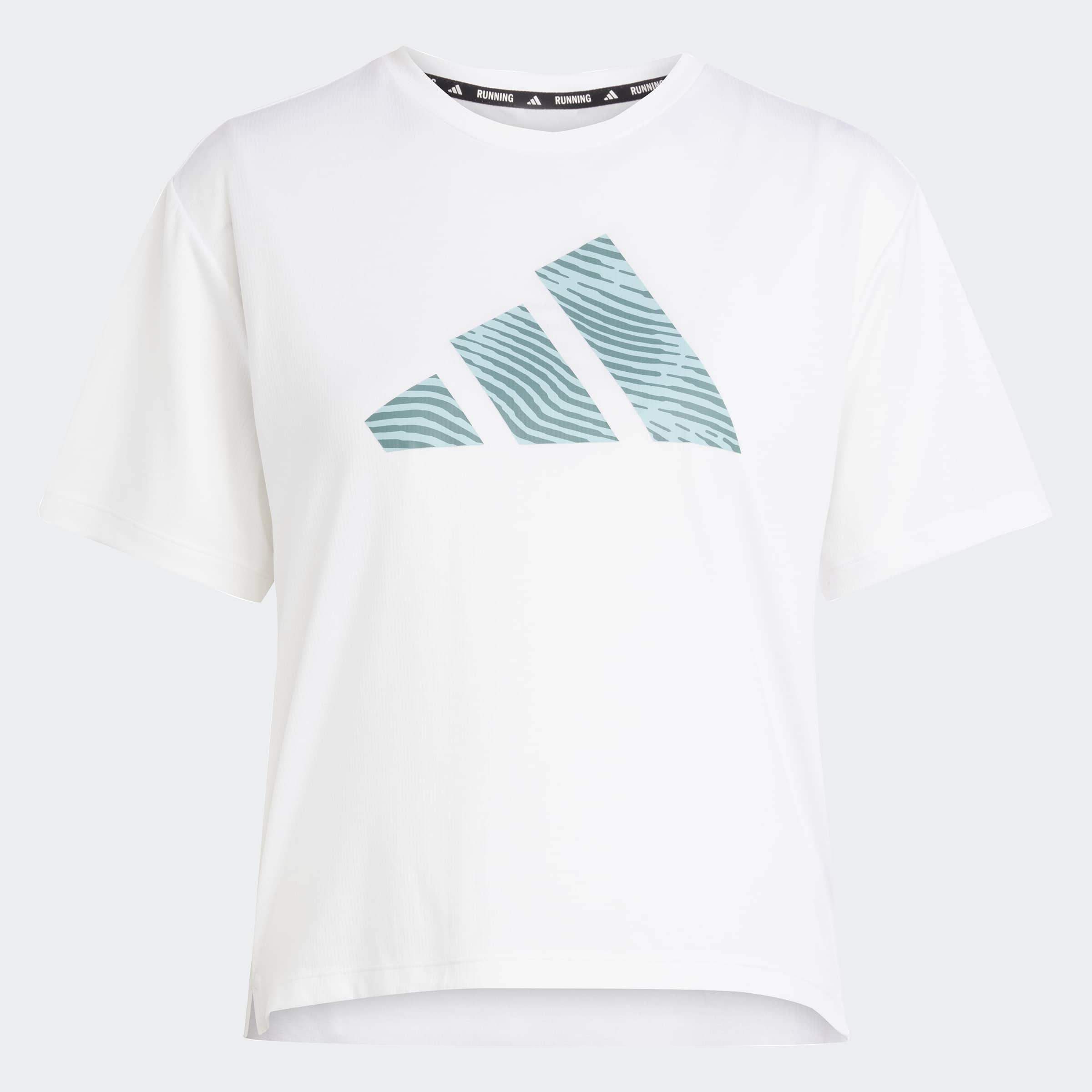 Adi365 Running Essentials Brand Love T-Shirt, White, A901_ONE, large image number 0