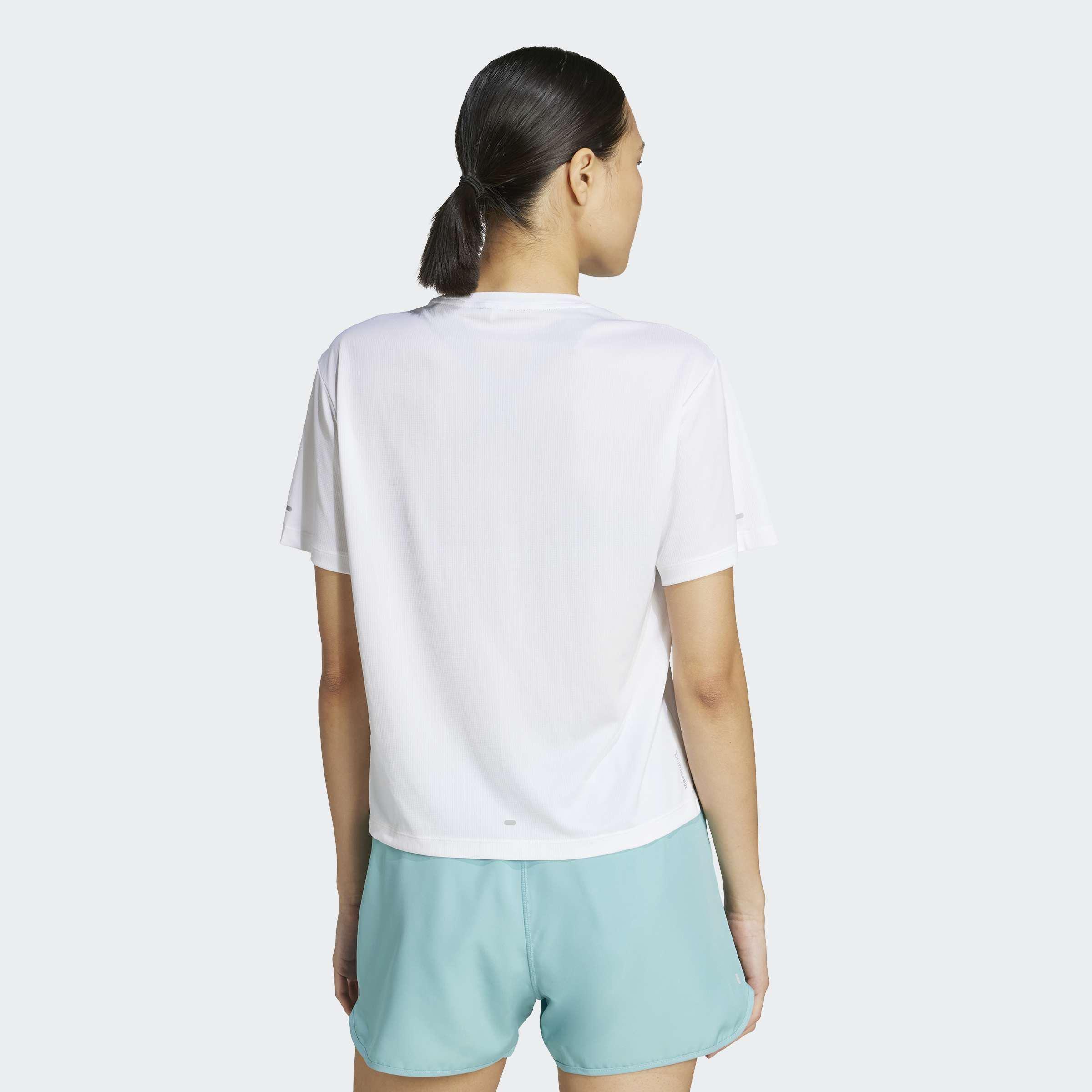 Adi365 Running Essentials Brand Love T-Shirt, White, A901_ONE, large image number 1
