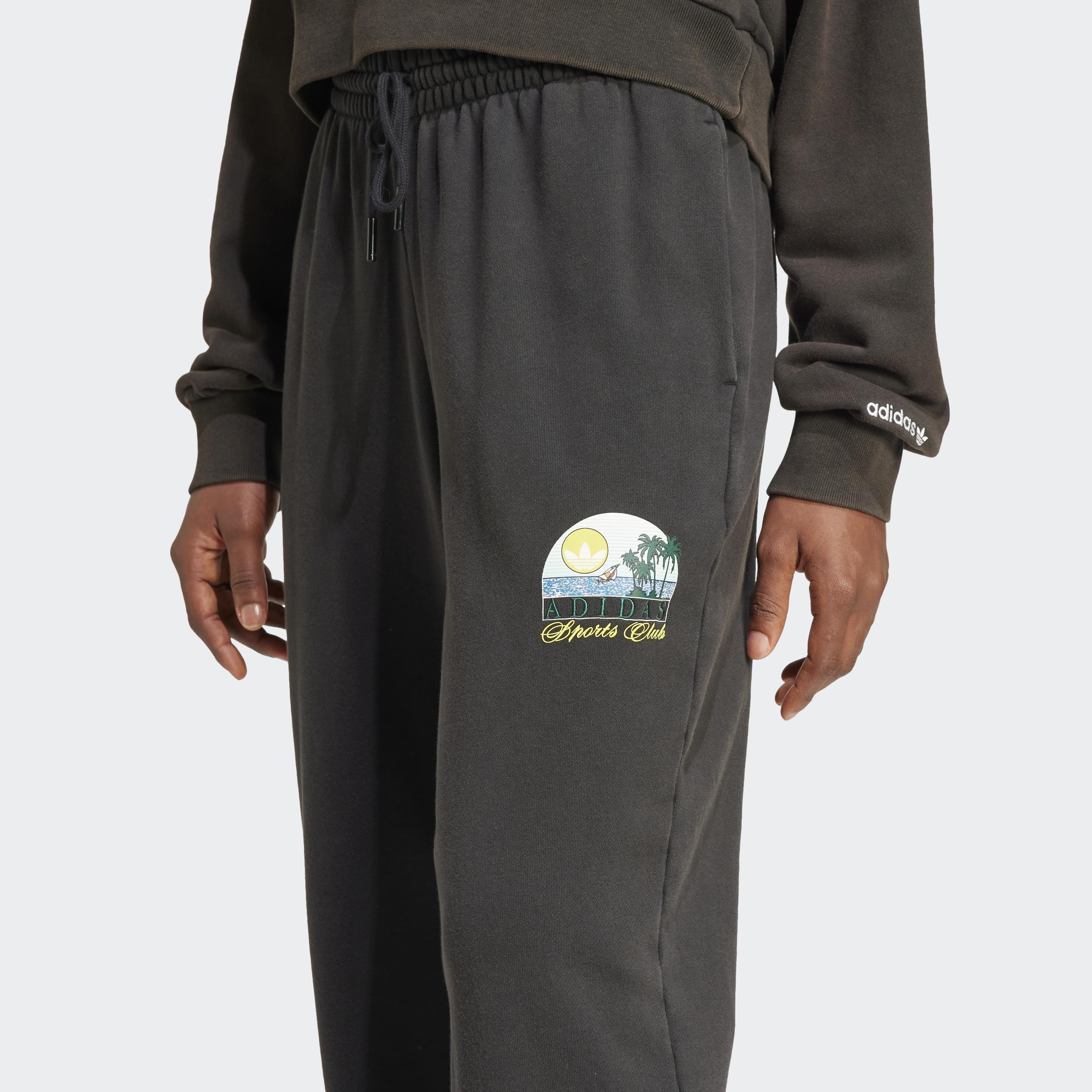 Trefoil Series Island Club Joggers, Black, A901_ONE, large image number 7