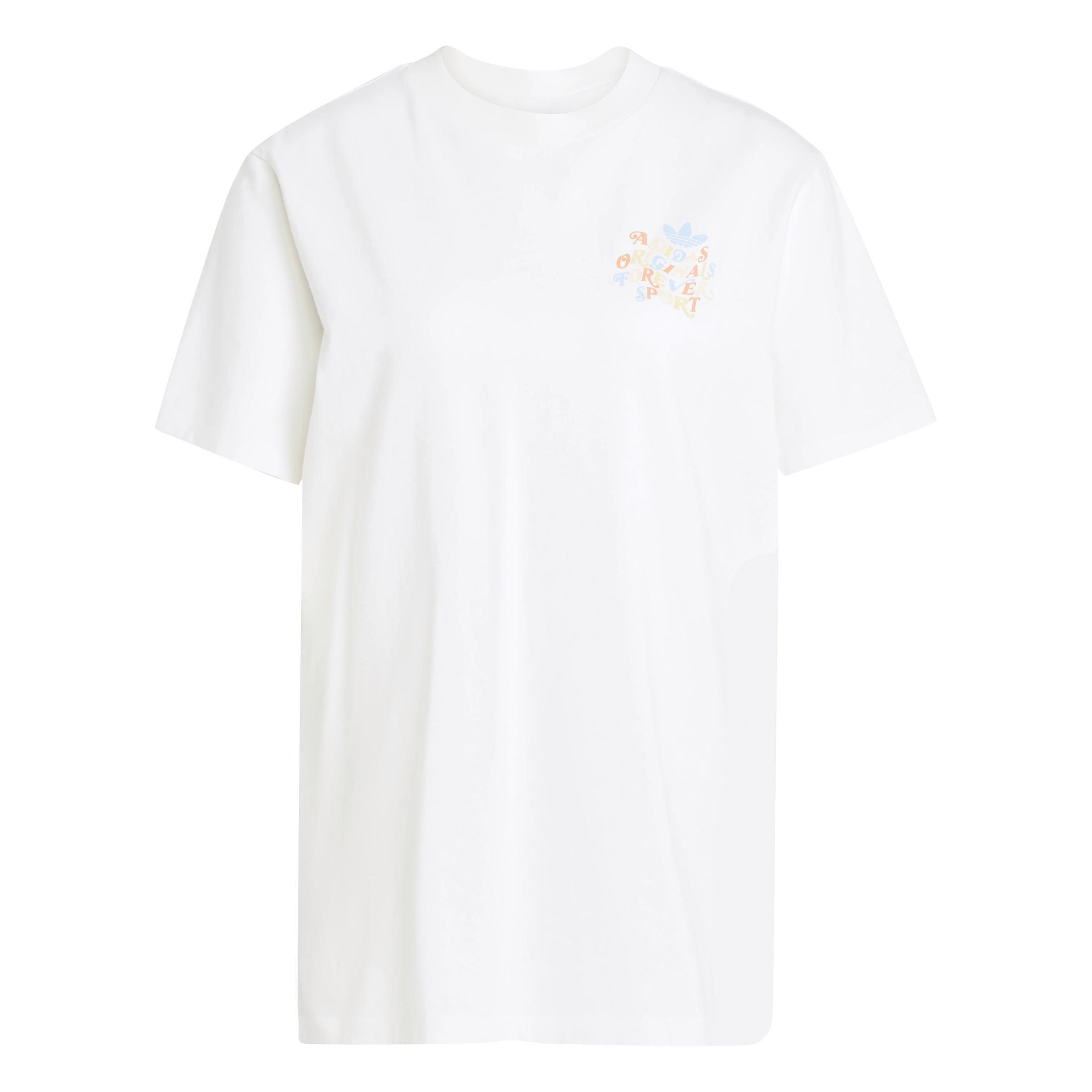 Trefoil Series Forever Originals Loose T-Shirt, White, A901_ONE, large image number 0
