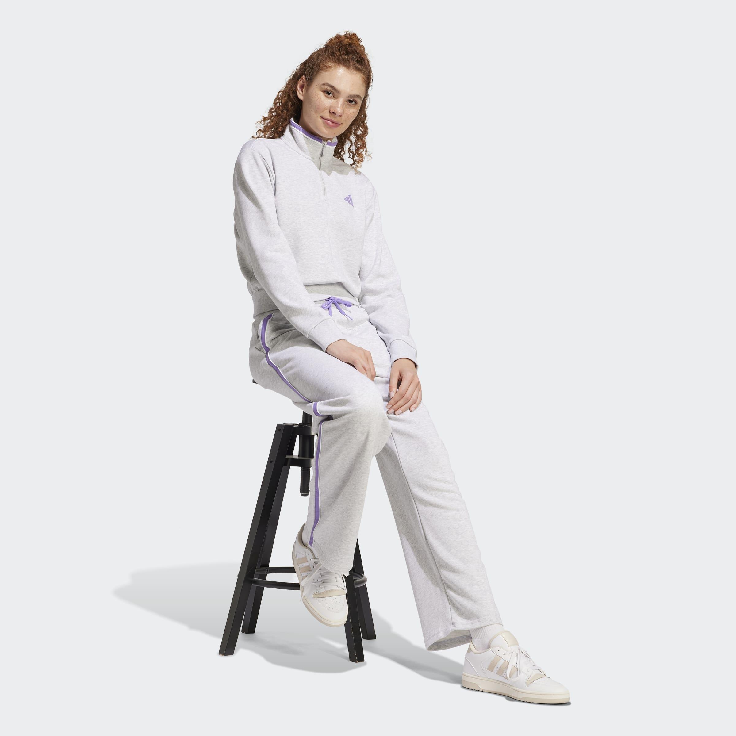 Essentials Color Pop French Terry Joggers, Grey, A901_ONE, large image number 4