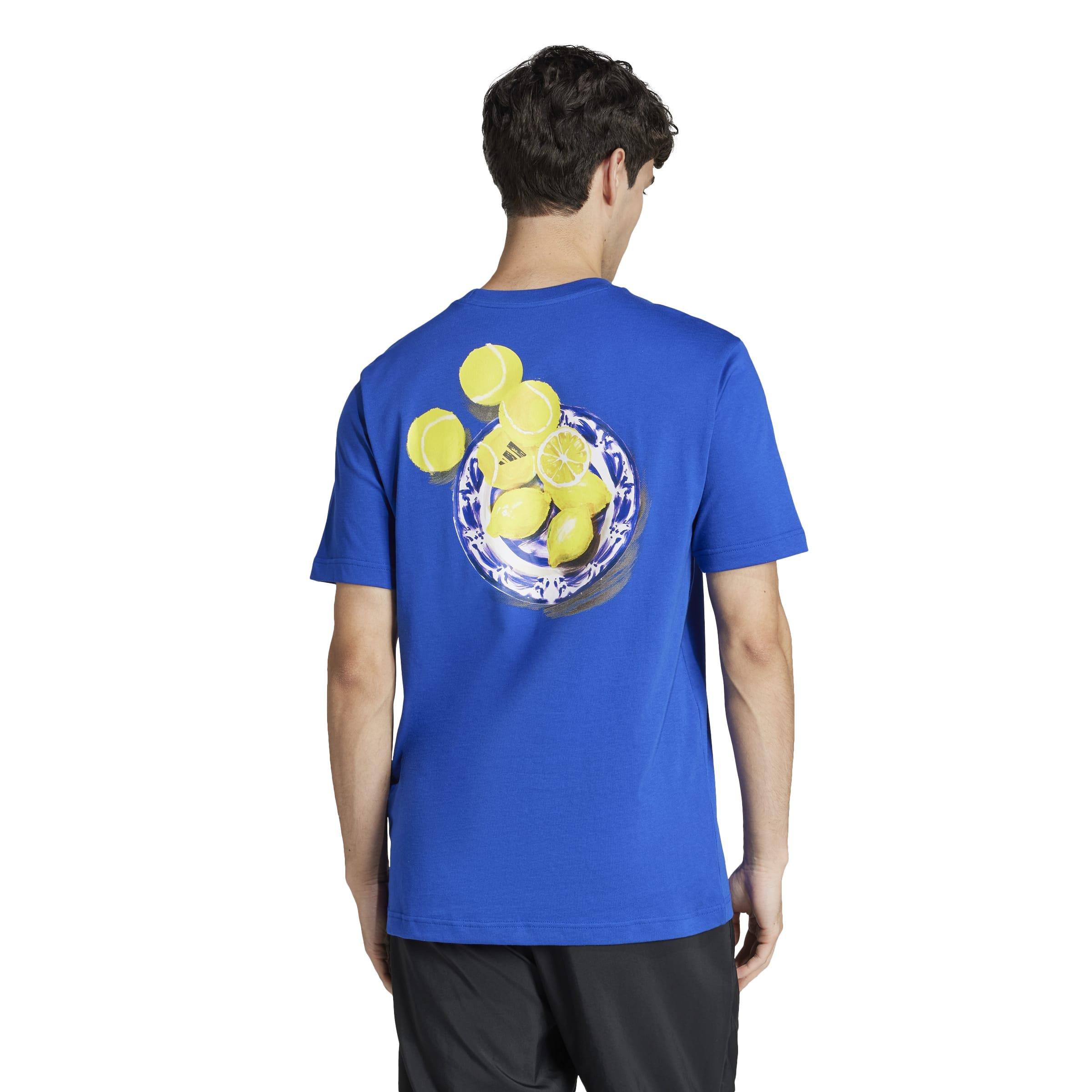 Lounge Still Life Lemons Graphic T-Shirt, Blue, A901_ONE, large image number 1