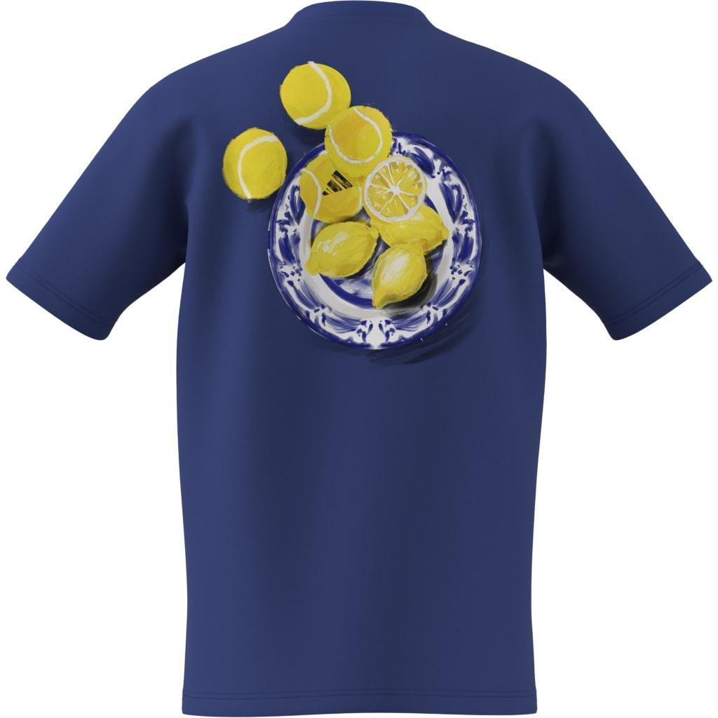 Lounge Still Life Lemons Graphic T-Shirt, Blue, A901_ONE, large image number 9