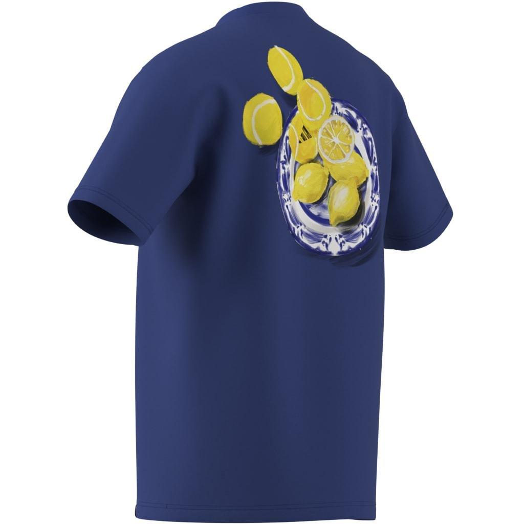 Lounge Still Life Lemons Graphic T-Shirt, Blue, A901_ONE, large image number 11