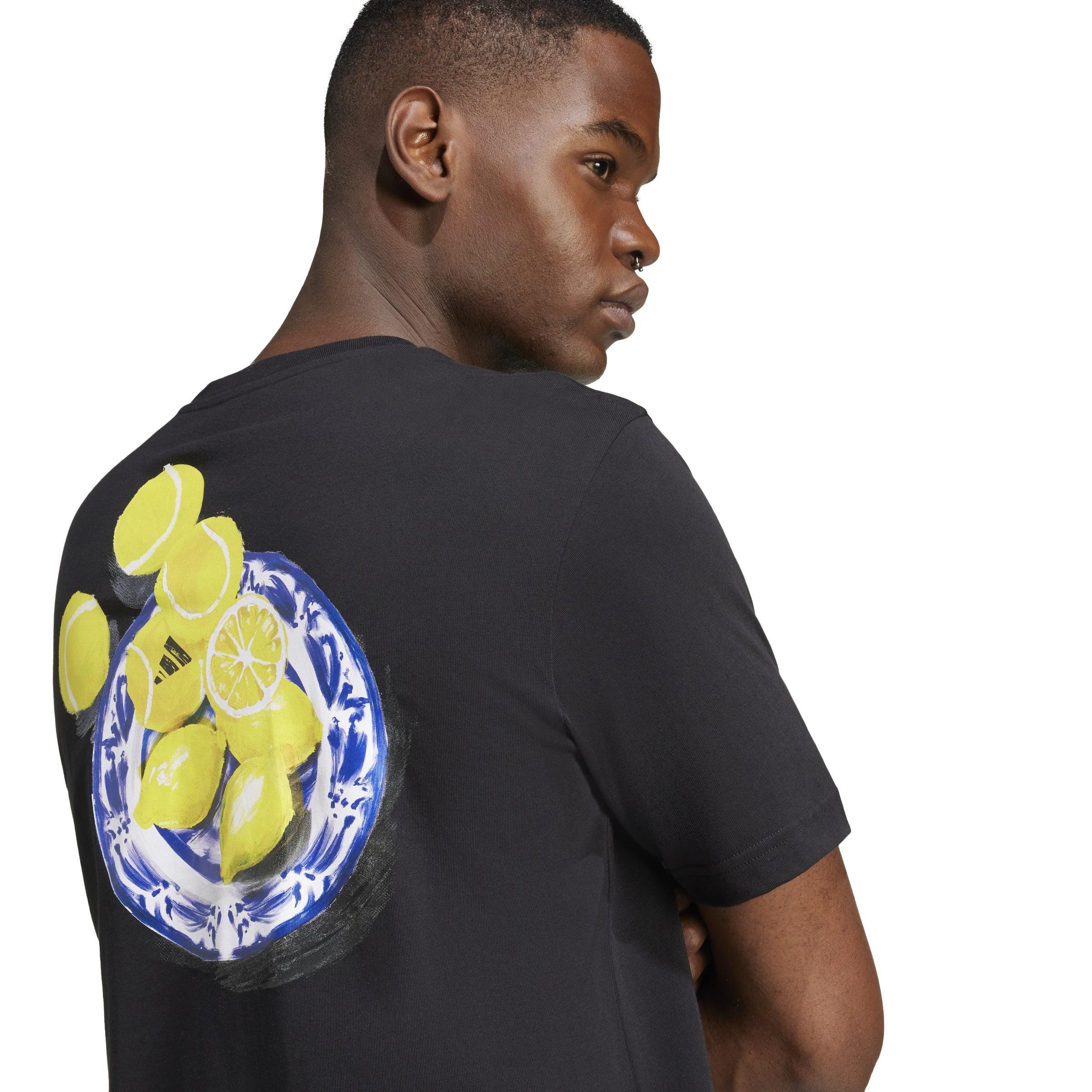Lounge Still Life Lemons Graphic T-Shirt, Black, A901_ONE, large image number 3