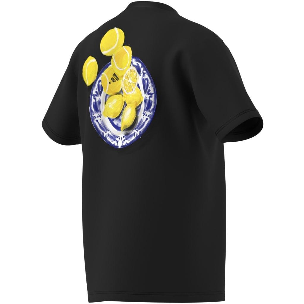 Lounge Still Life Lemons Graphic T-Shirt, Black, A901_ONE, large image number 7