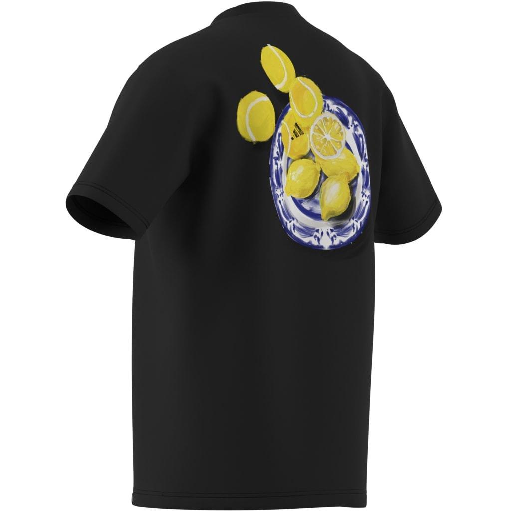 Lounge Still Life Lemons Graphic T-Shirt, Black, A901_ONE, large image number 9