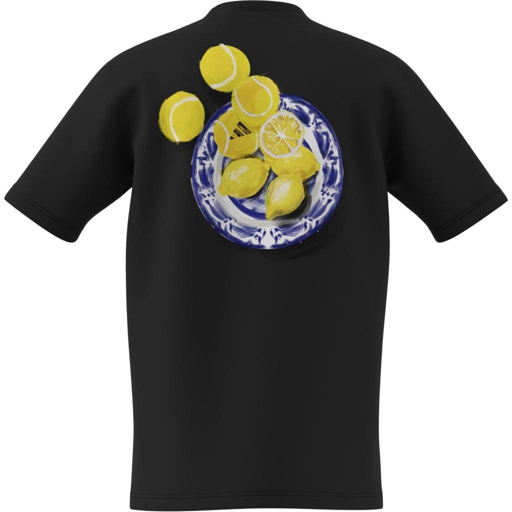 Lounge Still Life Lemons Graphic T-Shirt, Black, A901_ONE, large image number 10