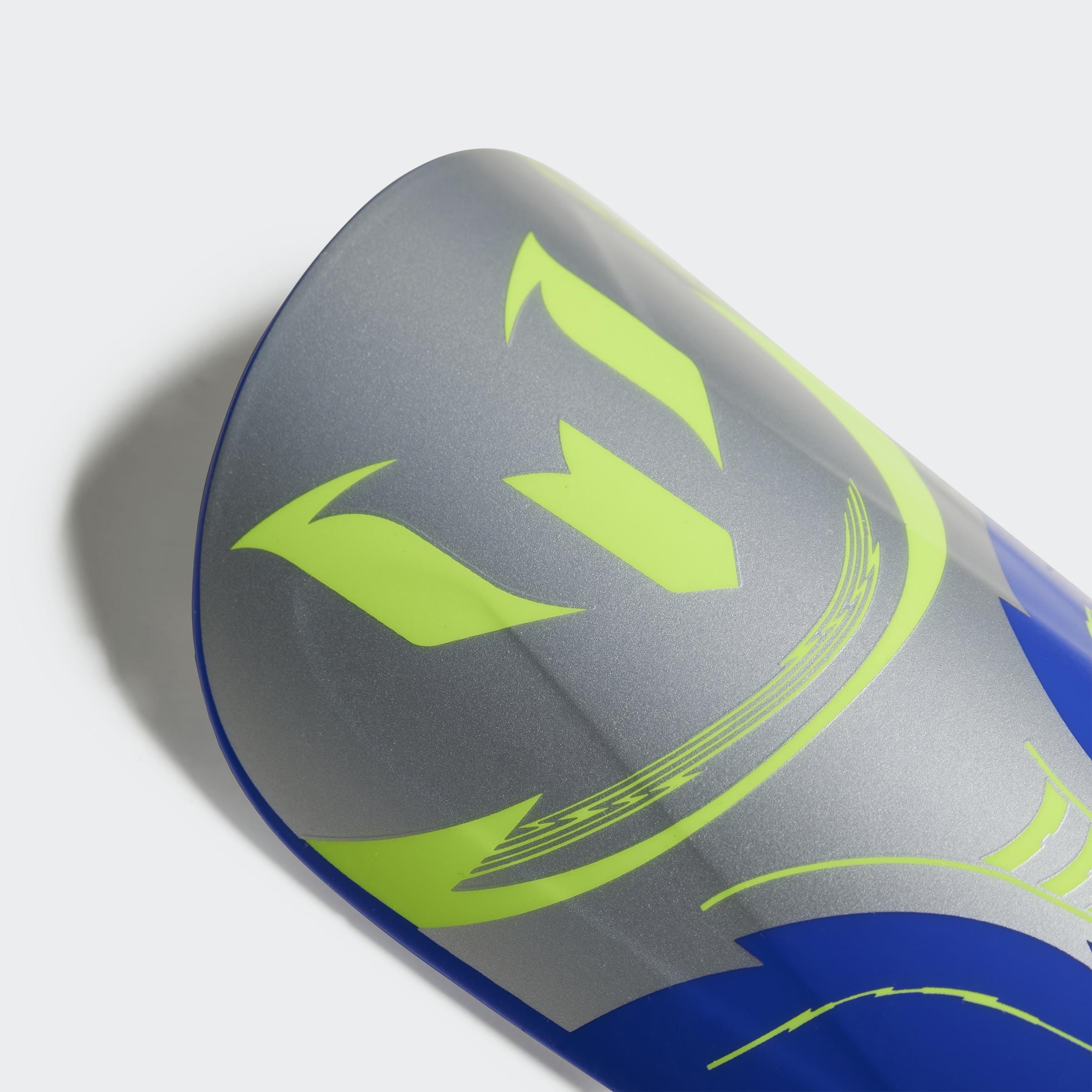 Unisex Messi Club Shin Guards, Grey, A901_ONE, large image number 4