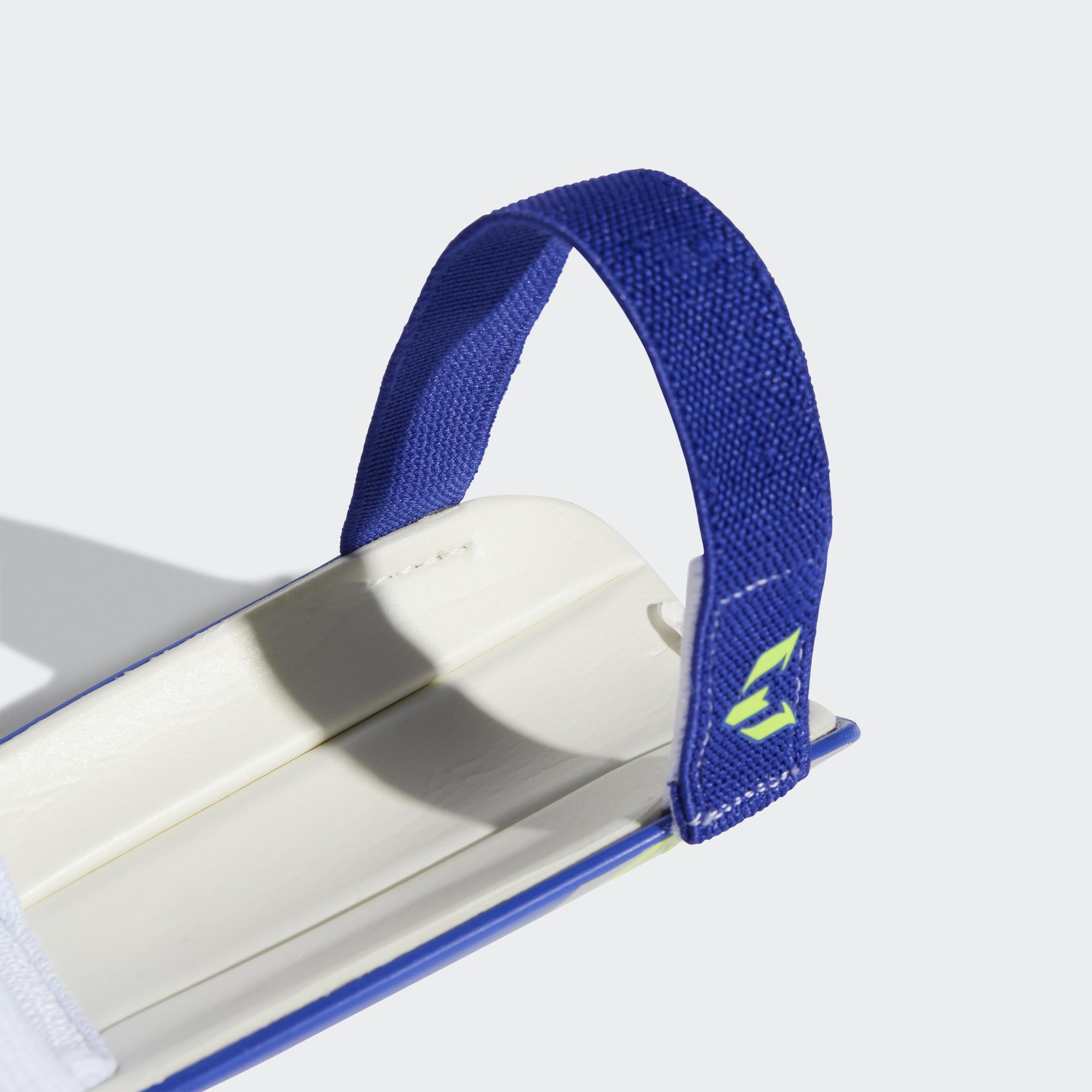 Kids Unisex Messi Match Shin Guards, Grey, A901_ONE, large image number 4