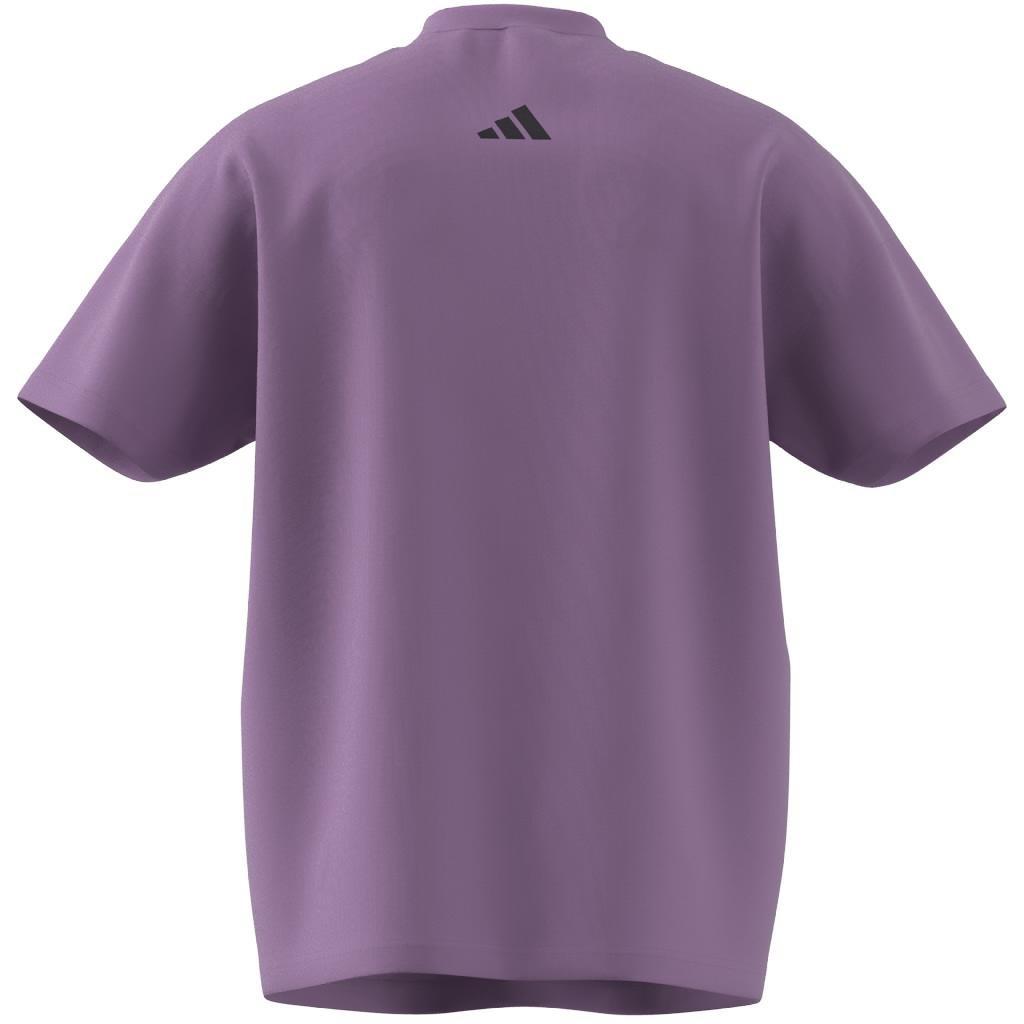 Unisex Bloom Sky Print T-Shirt, Purple, A901_ONE, large image number 11