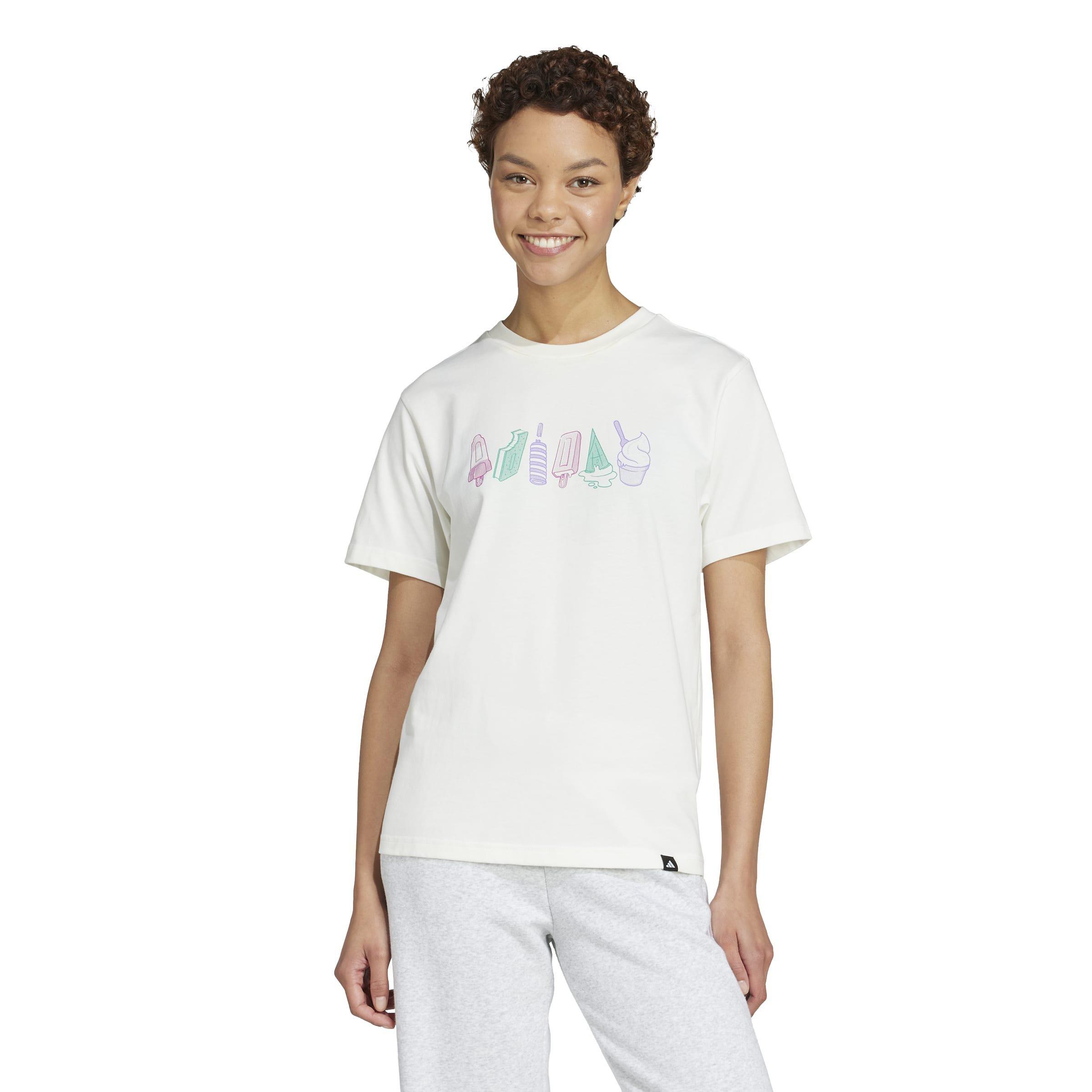 Lounge Food Graphic T-Shirt, White, A901_ONE, large image number 7