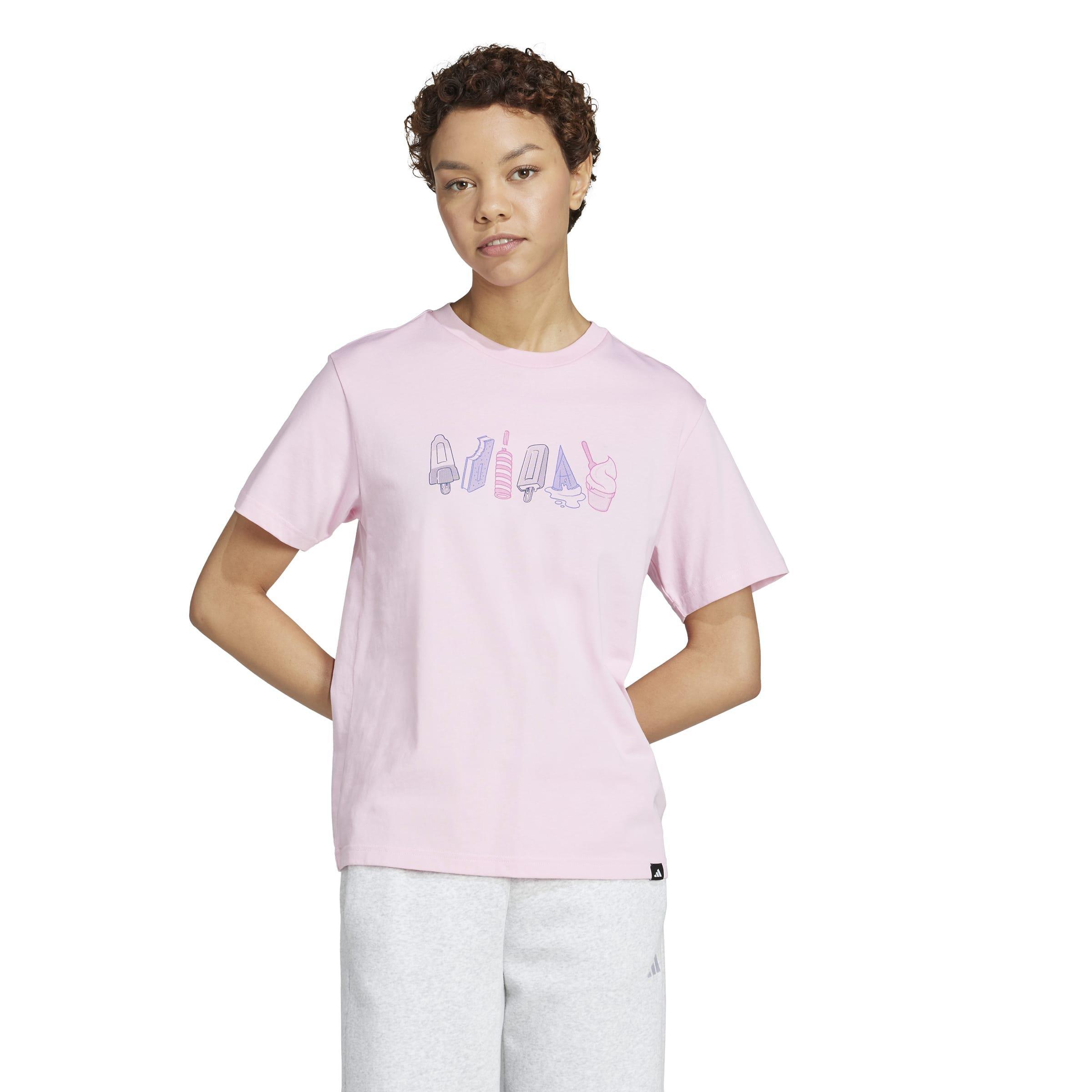 Lounge Food Graphic T-Shirt, Pink, A901_ONE, large image number 4