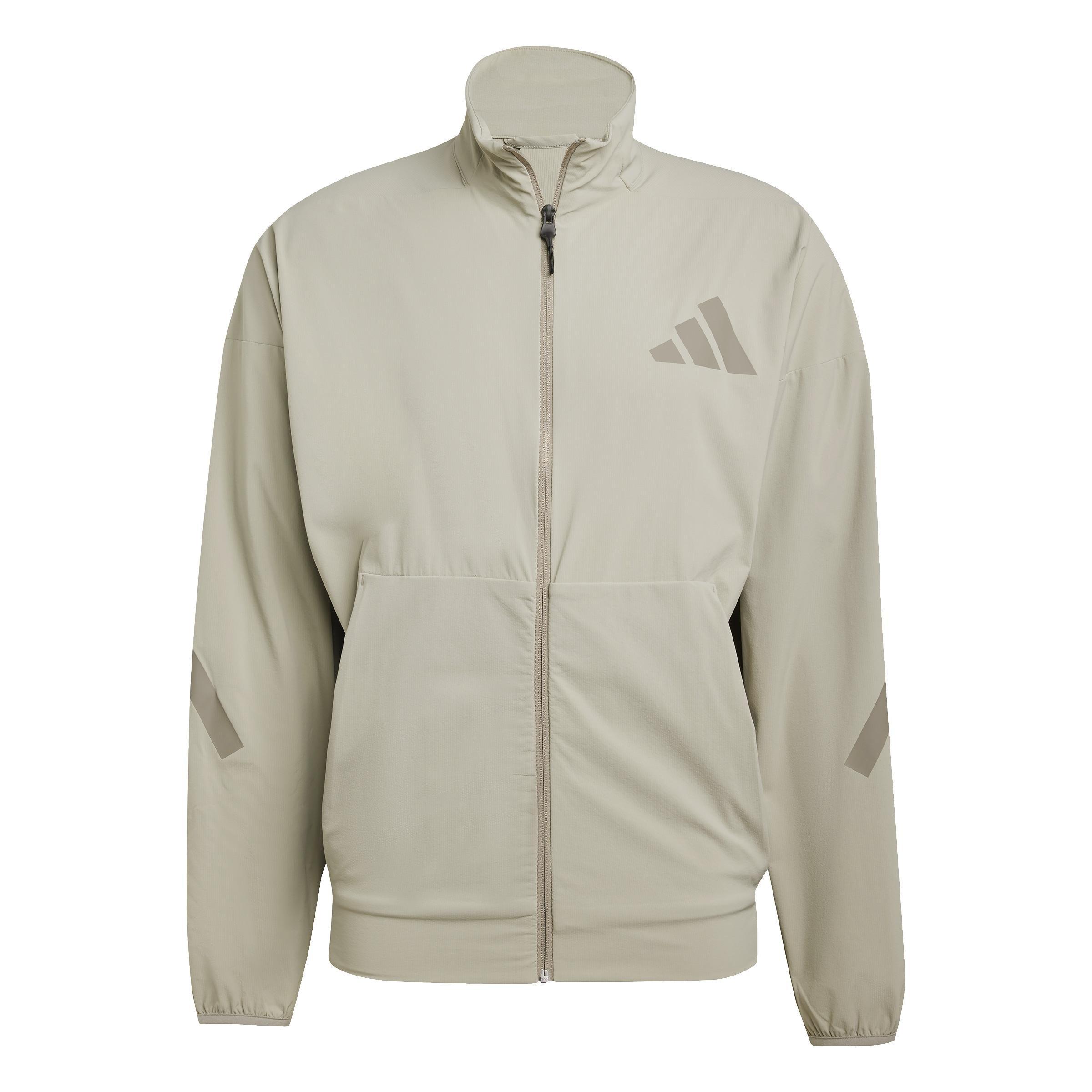 adidas Z.N.E. Woven Track Top, Beige, A901_ONE, large image number 0