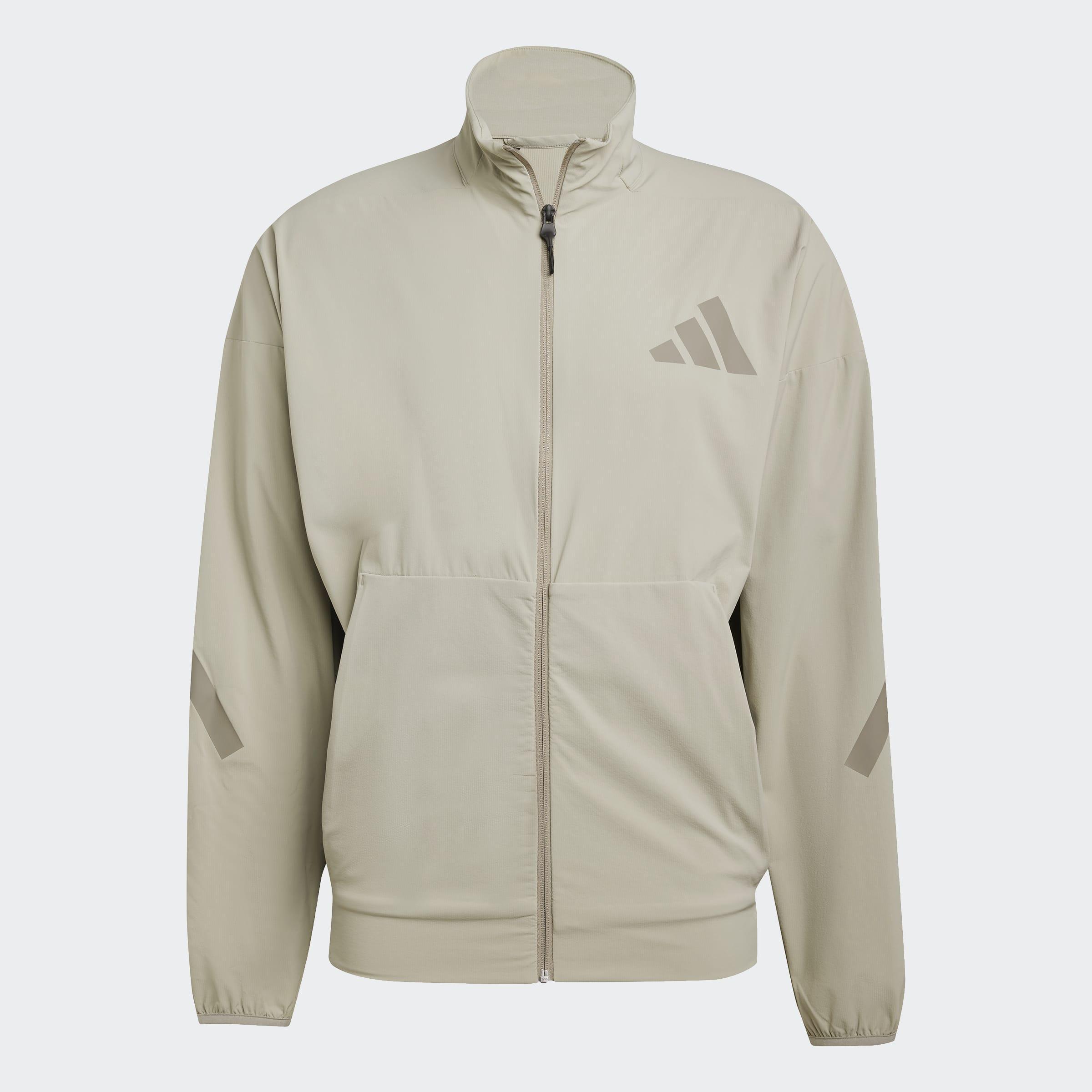 adidas Z.N.E. Woven Track Top, Beige, A901_ONE, large image number 1