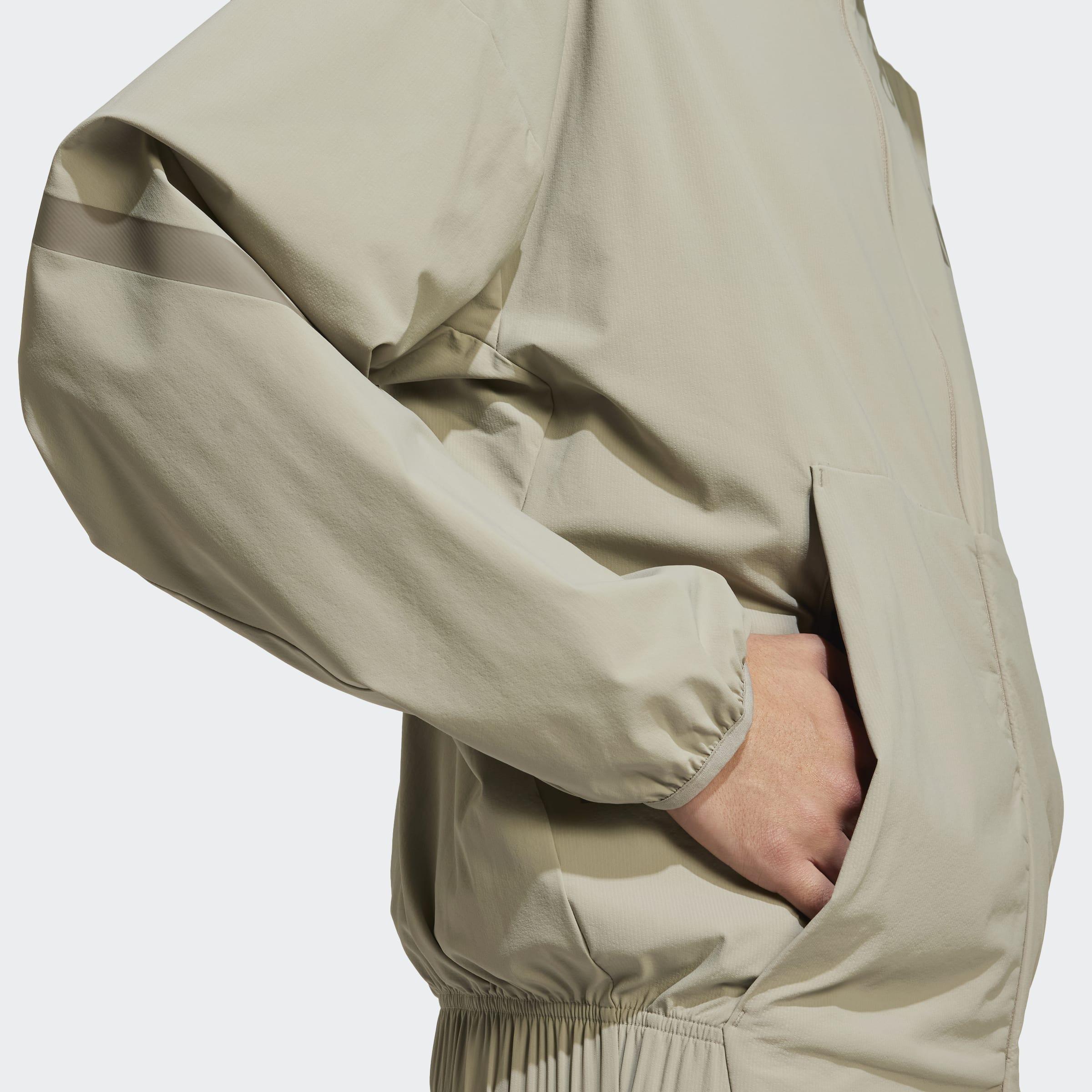 adidas Z.N.E. Woven Track Top, Beige, A901_ONE, large image number 7