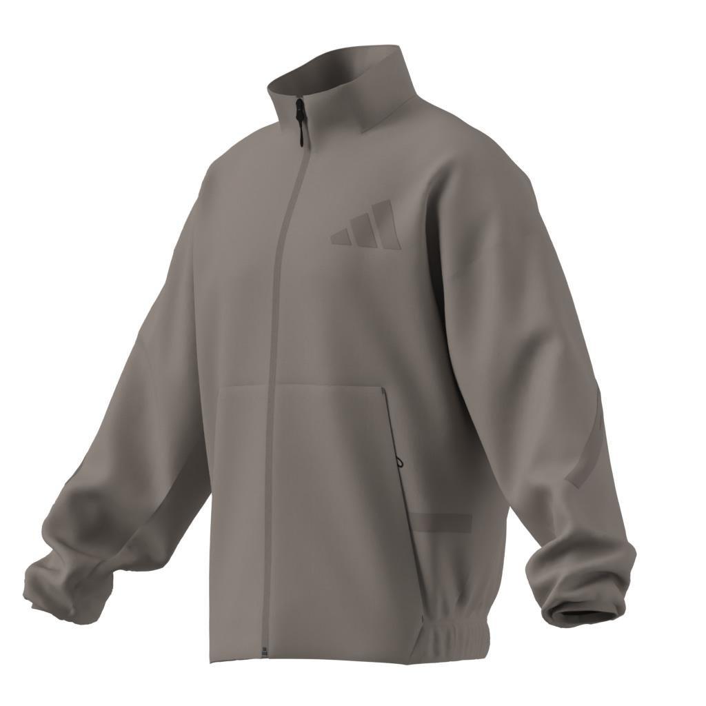 adidas Z.N.E. Woven Track Top, Beige, A901_ONE, large image number 10