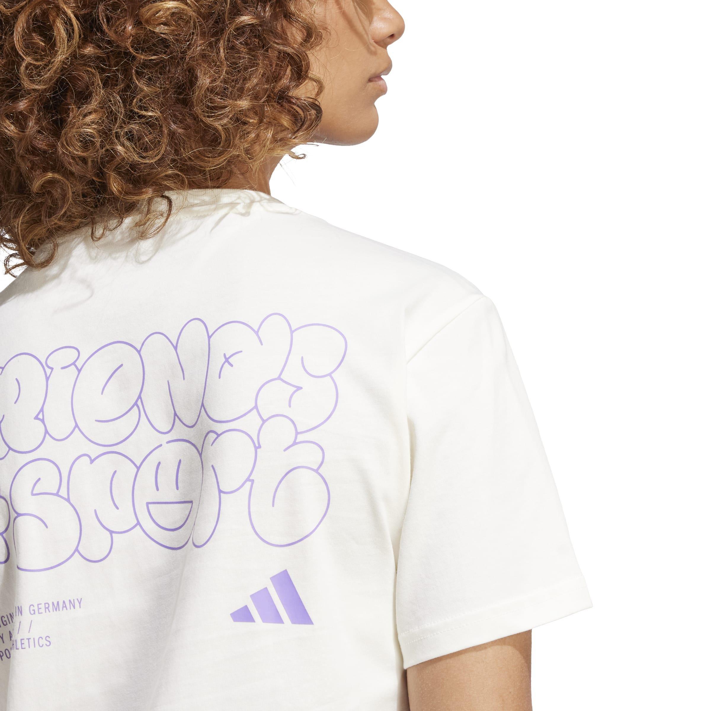 Lounge Verbiage Graphic T-Shirt, White, , large image number 3