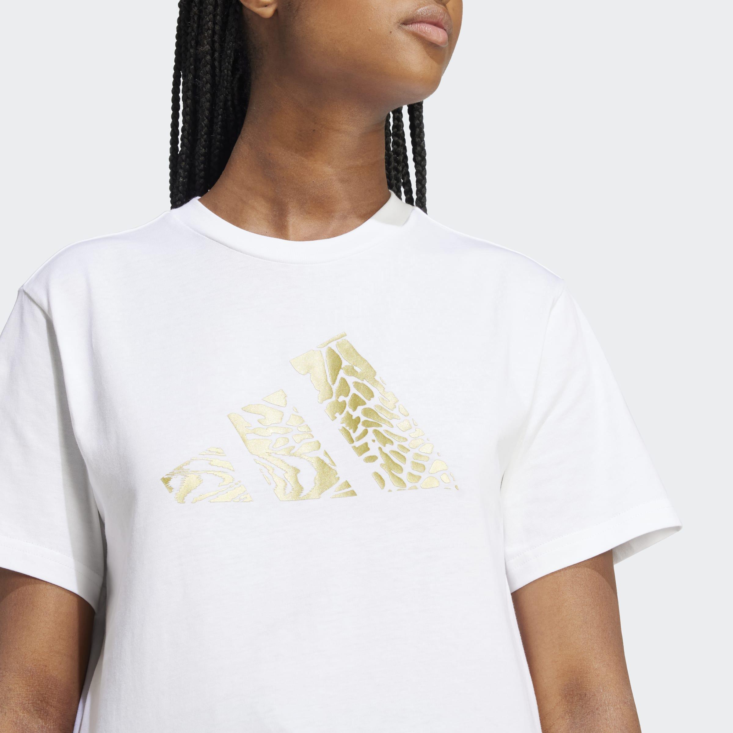 Tech Metallic Graphic T-Shirt, White, A901_ONE, large image number 2