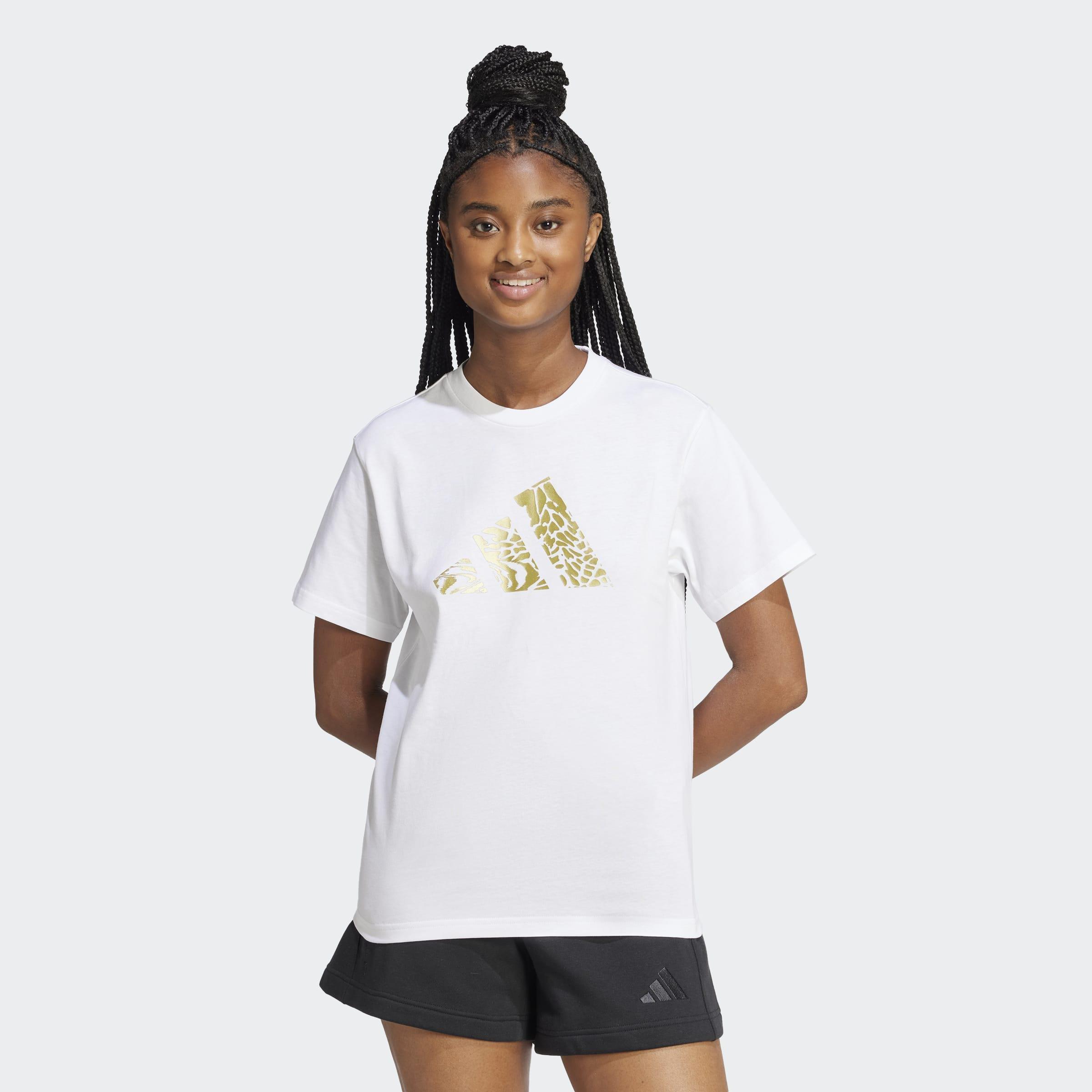 Tech Metallic Graphic T-Shirt, White, A901_ONE, large image number 4