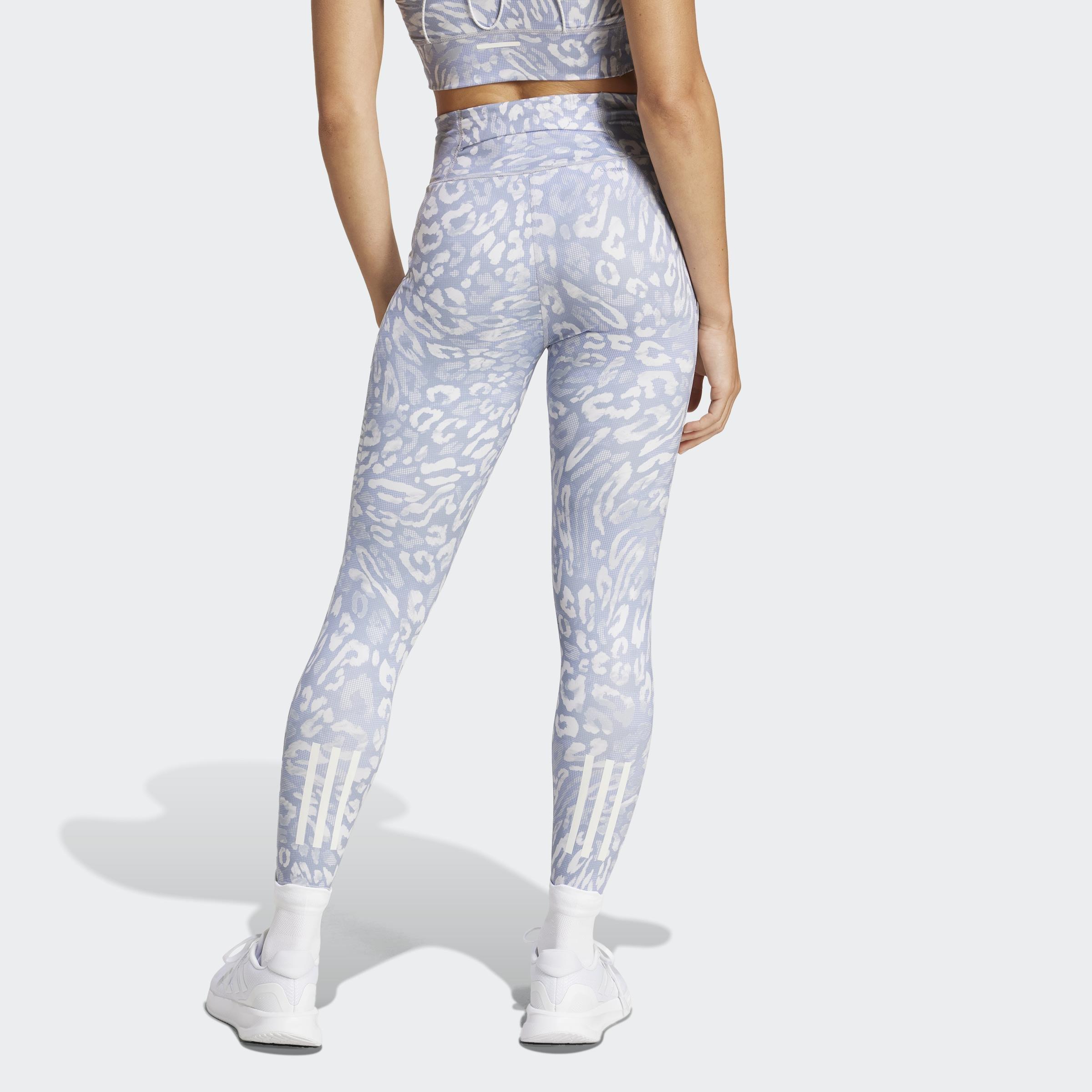 Own the Run Print 7/8 Leggings, Grey, A901_ONE, large image number 3