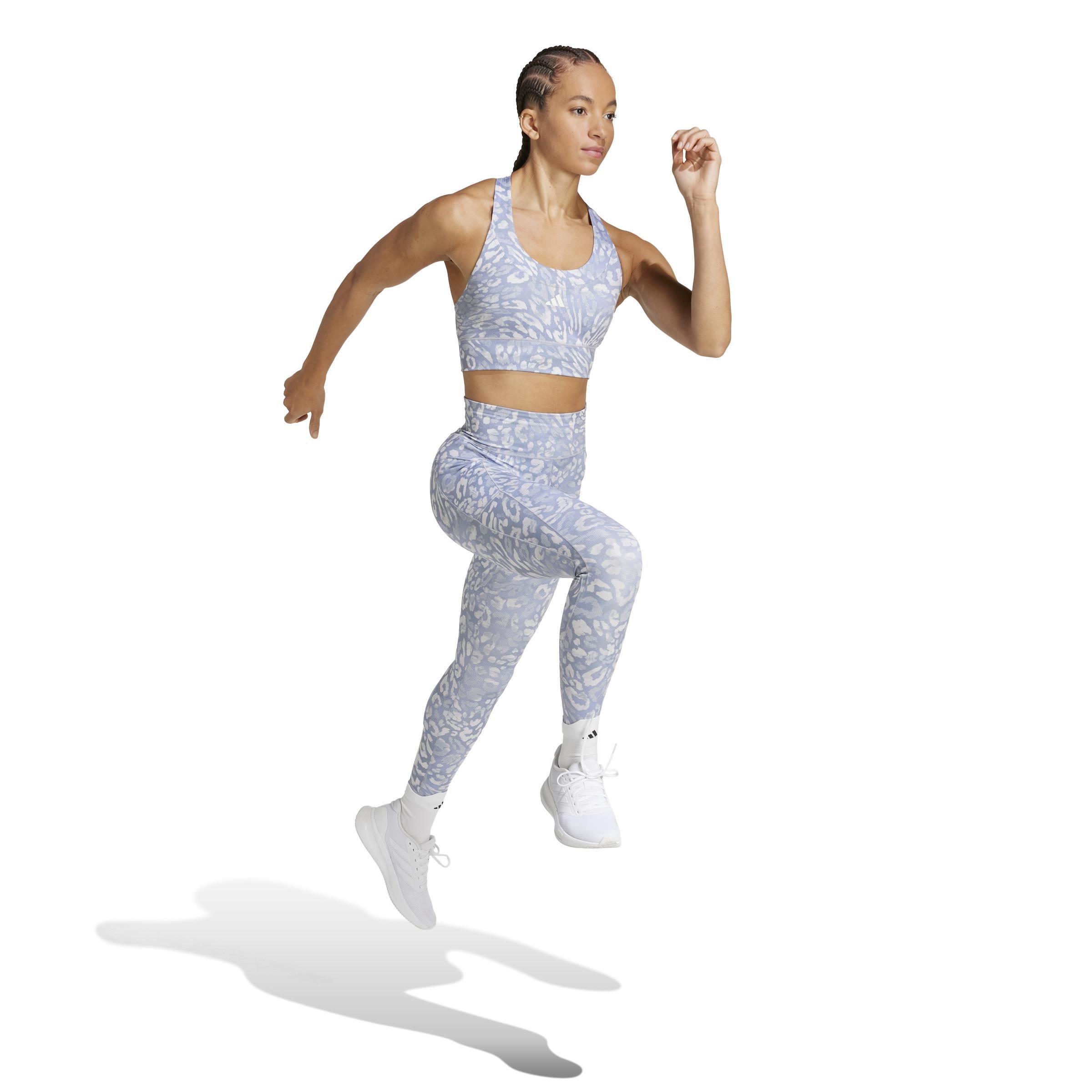 Own the Run Print 7/8 Leggings, Grey, A901_ONE, large image number 9