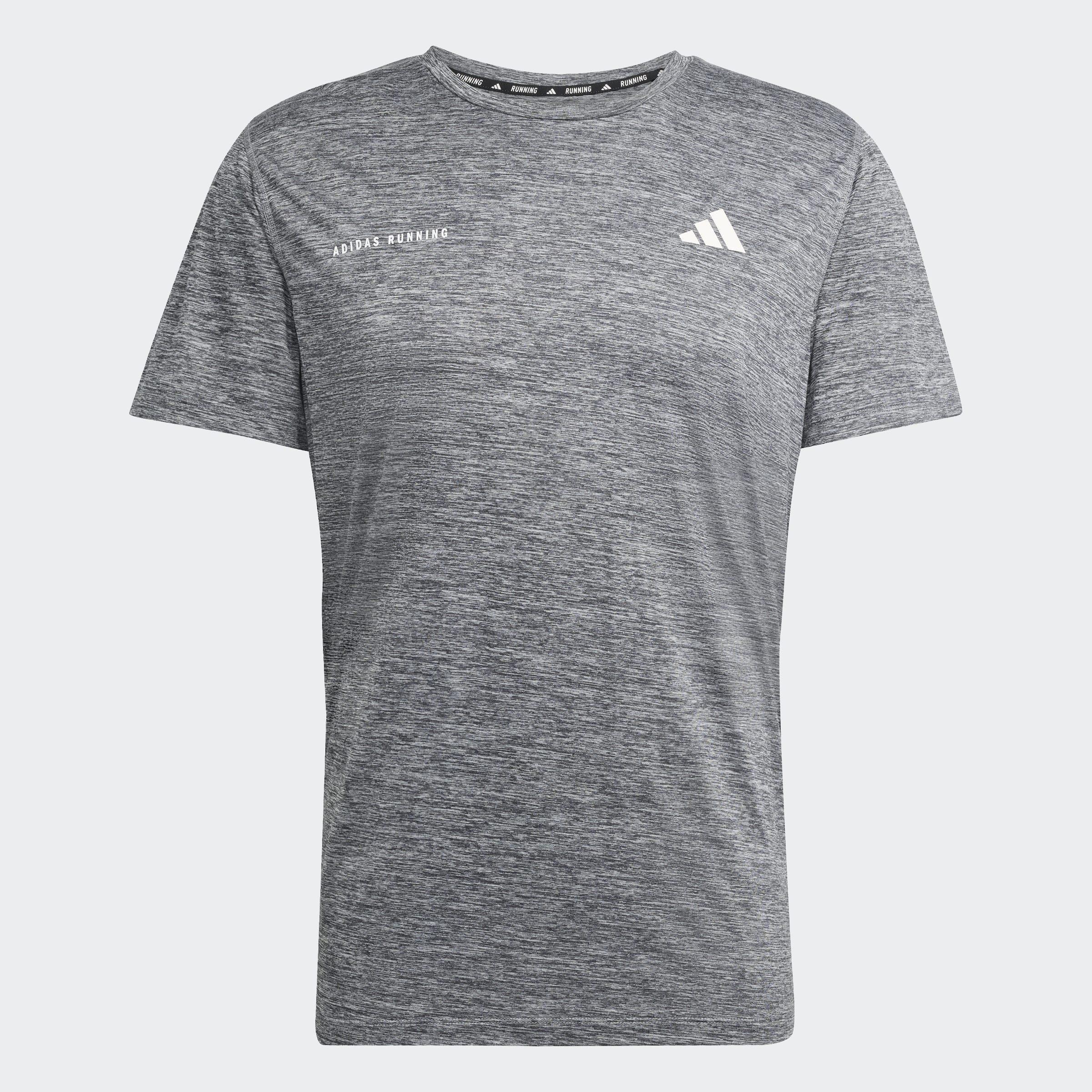 Own The Run Melange T-Shirt, Black