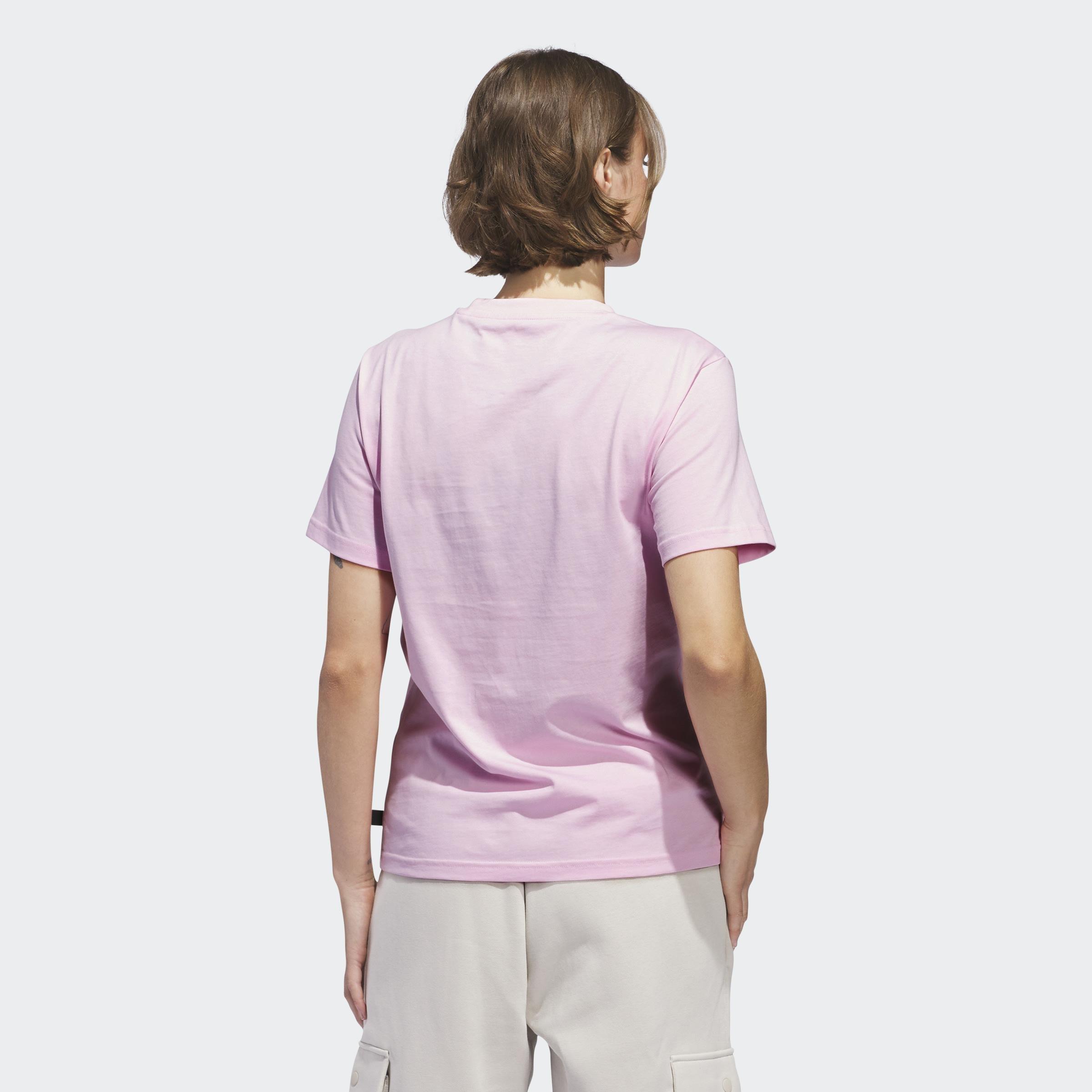 Elements Radiate Floral Graphic T-Shirt, Pink, A901_ONE, large image number 4