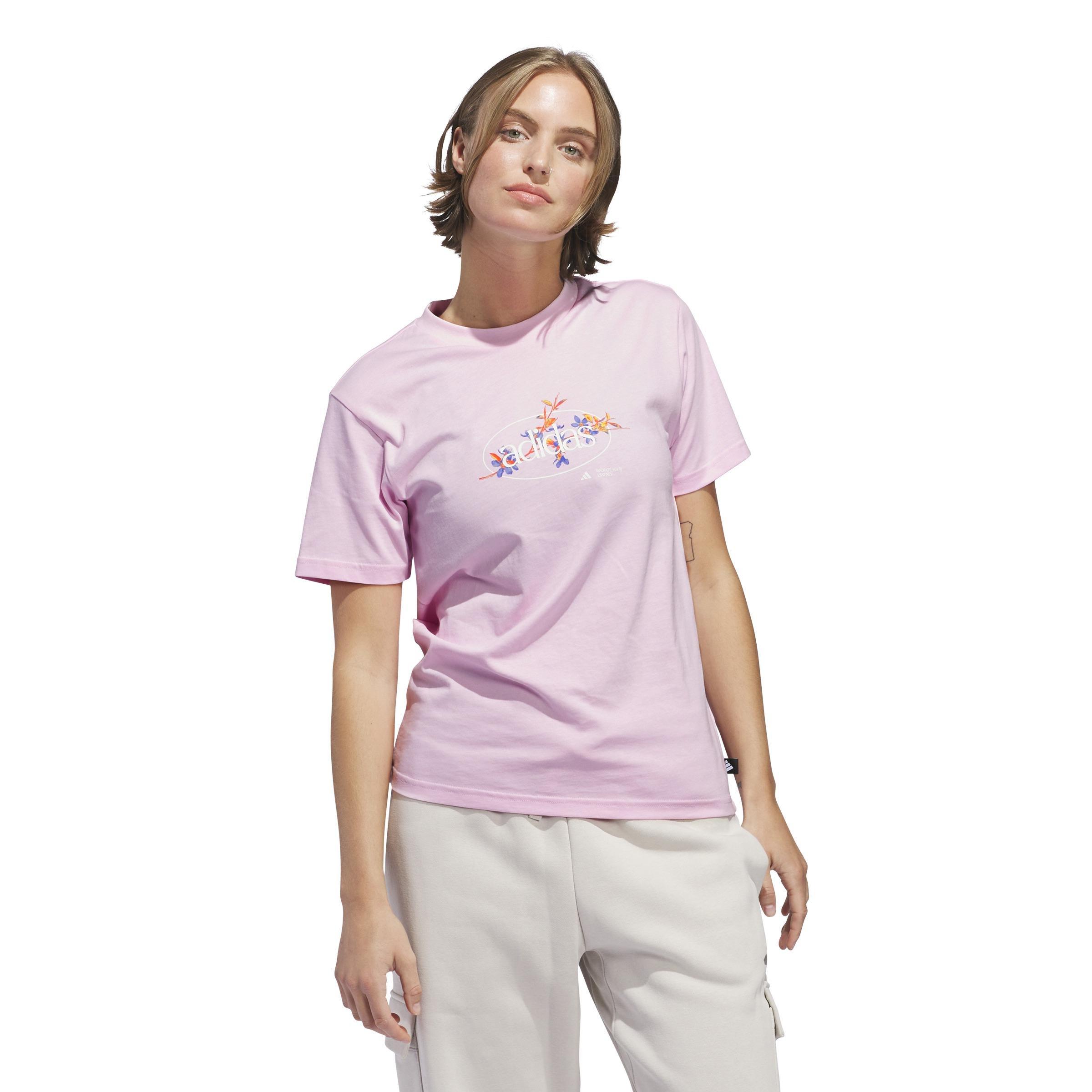 Elements Radiate Floral Graphic T-Shirt, Pink, , large image number 5