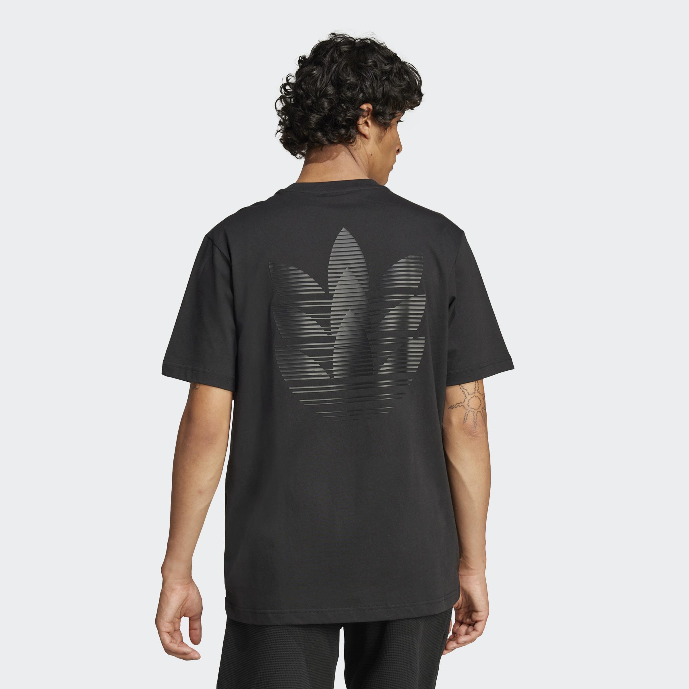 Trefoil Series T-Shirt, Black, A901_ONE, large image number 3