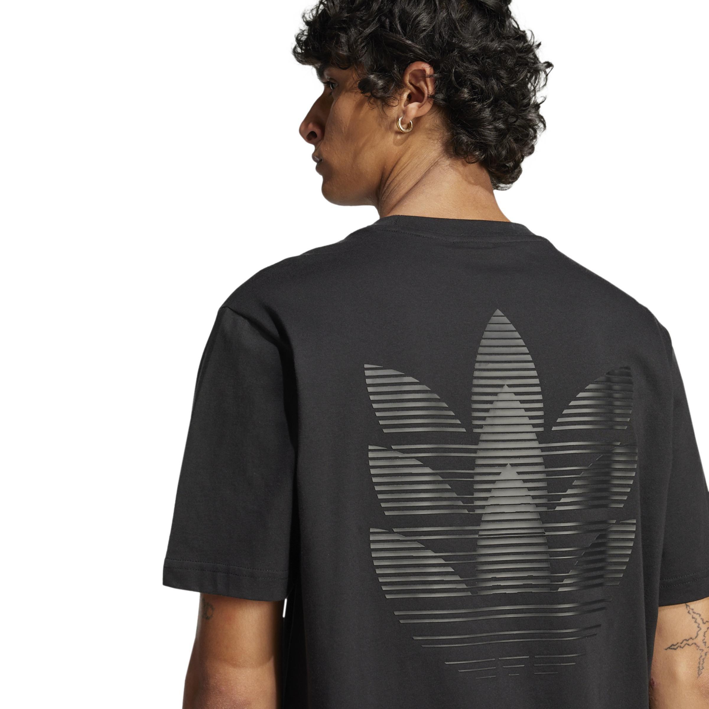 Trefoil Series T-Shirt, Black, A901_ONE, large image number 4