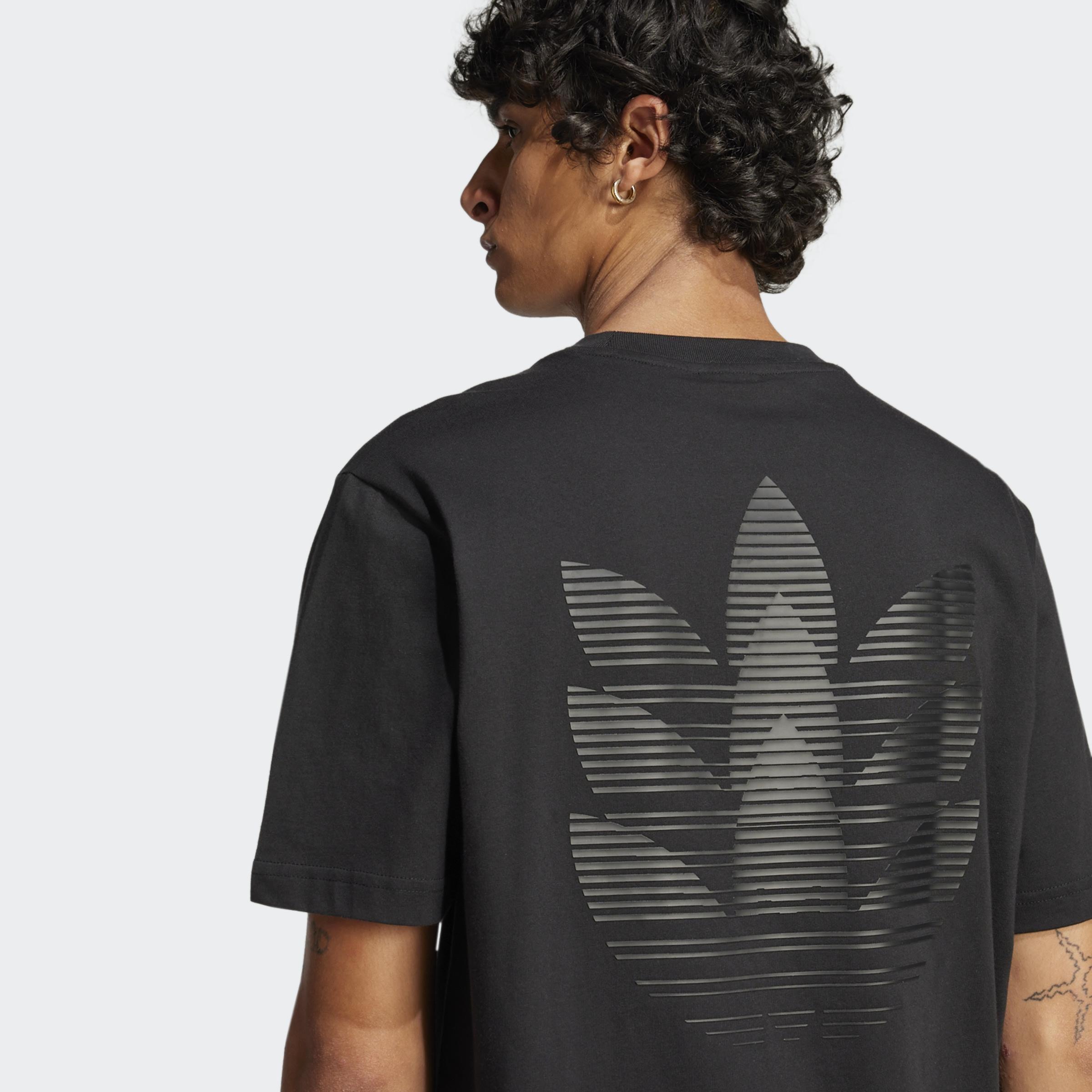 Trefoil Series T-Shirt, Black, A901_ONE, large image number 6
