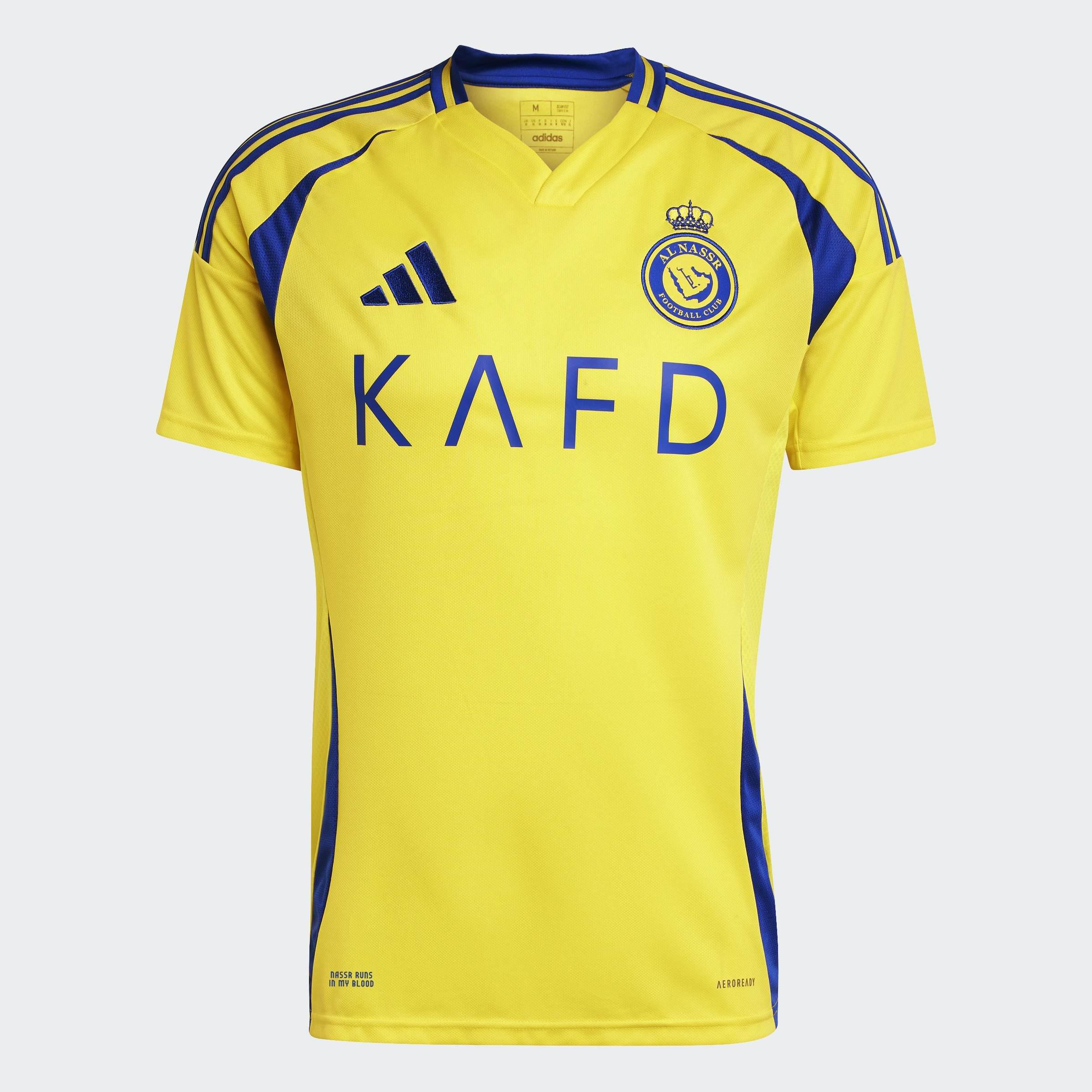 Al Nassr Fc 24/25 Home Jersey, Yellow, A901_ONE, large image number 3