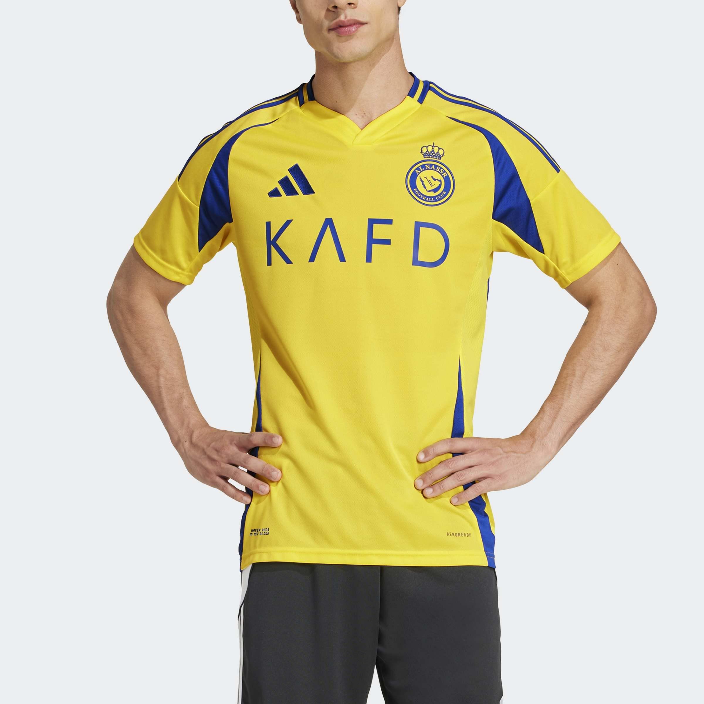 Al Nassr Fc 24/25 Home Jersey, Yellow, A901_ONE, large image number 4