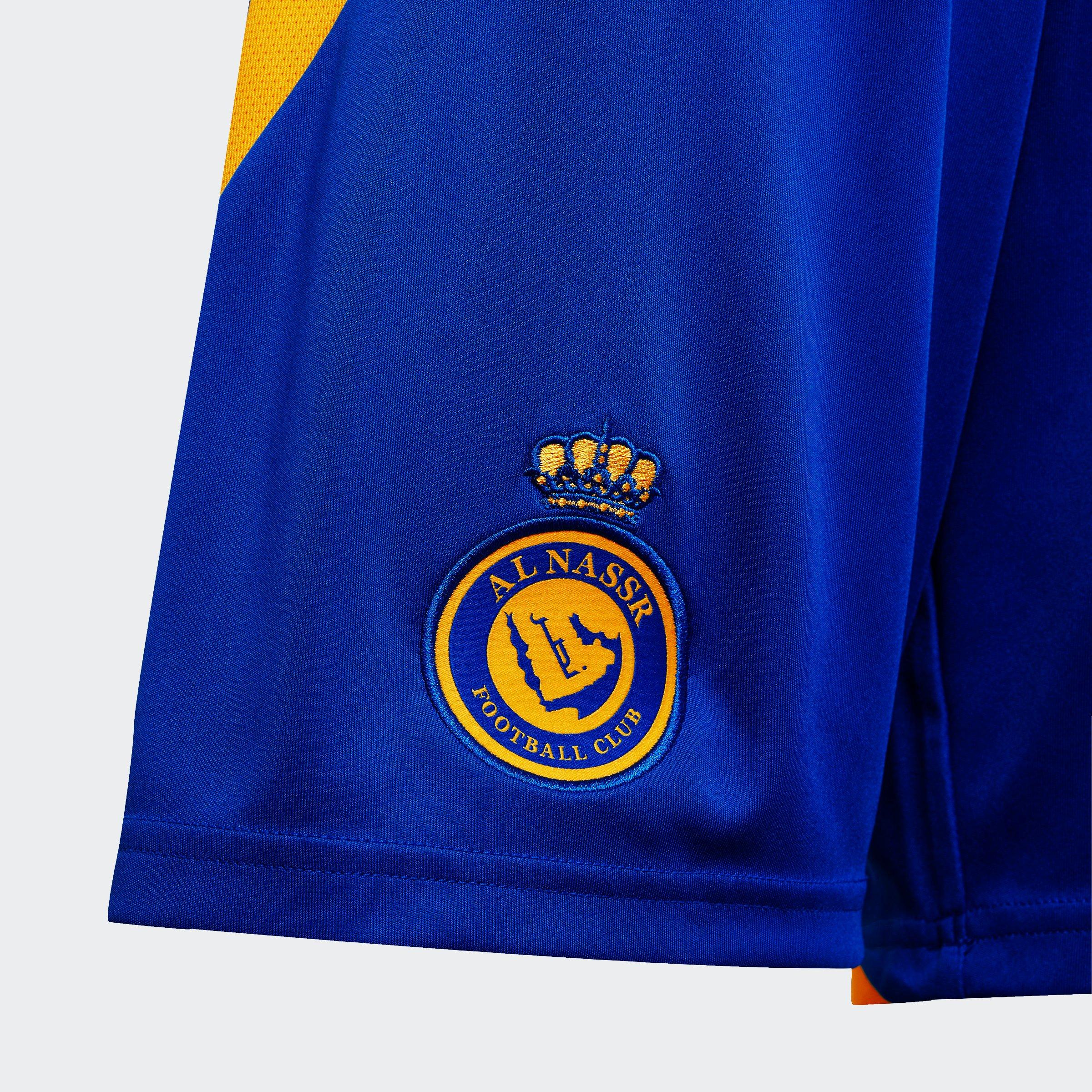 Kids Al Nassr Fc 24/25 Home Short, Blue, A901_ONE, large image number 3