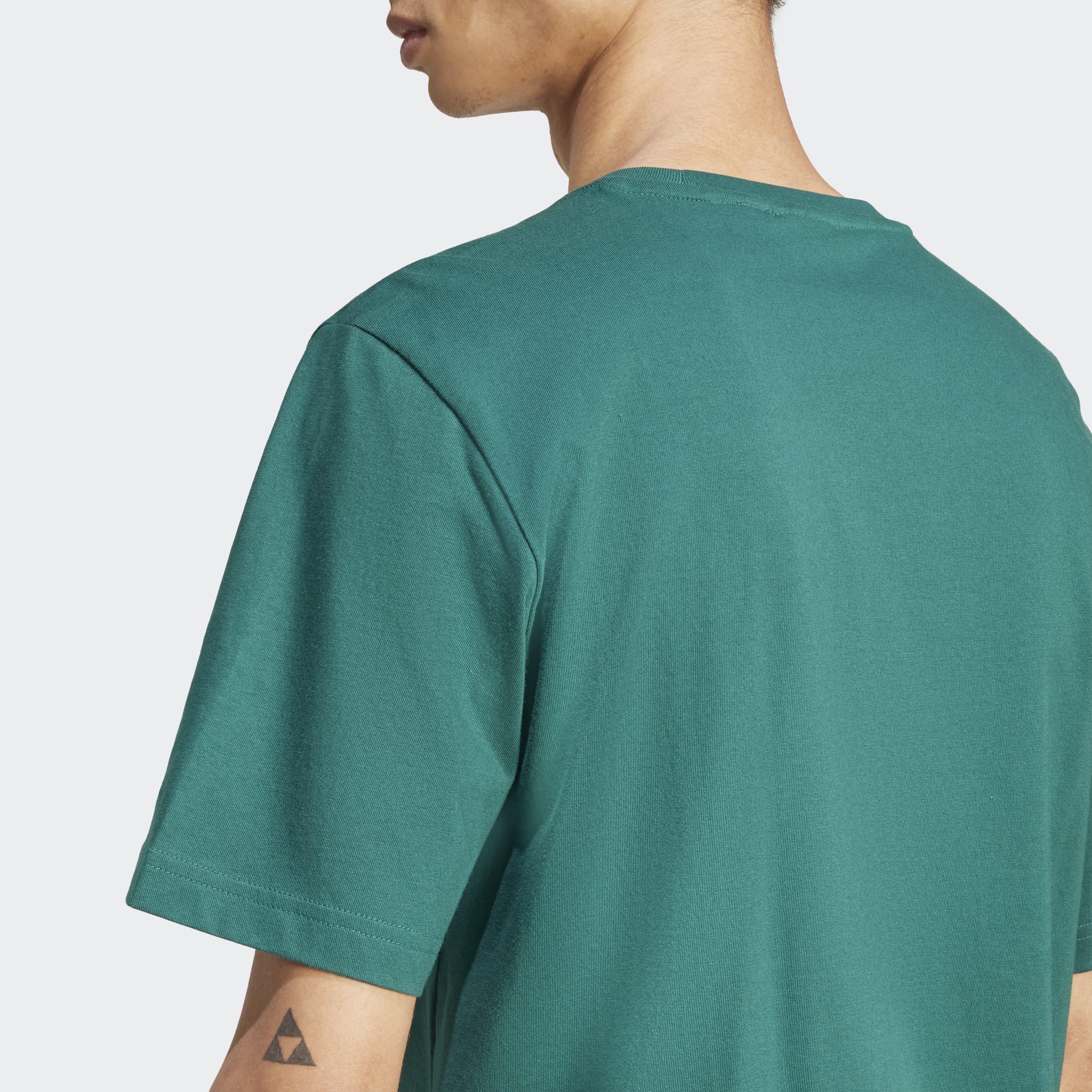 adidas Originals T-Shirt, Green, A901_ONE, large image number 3